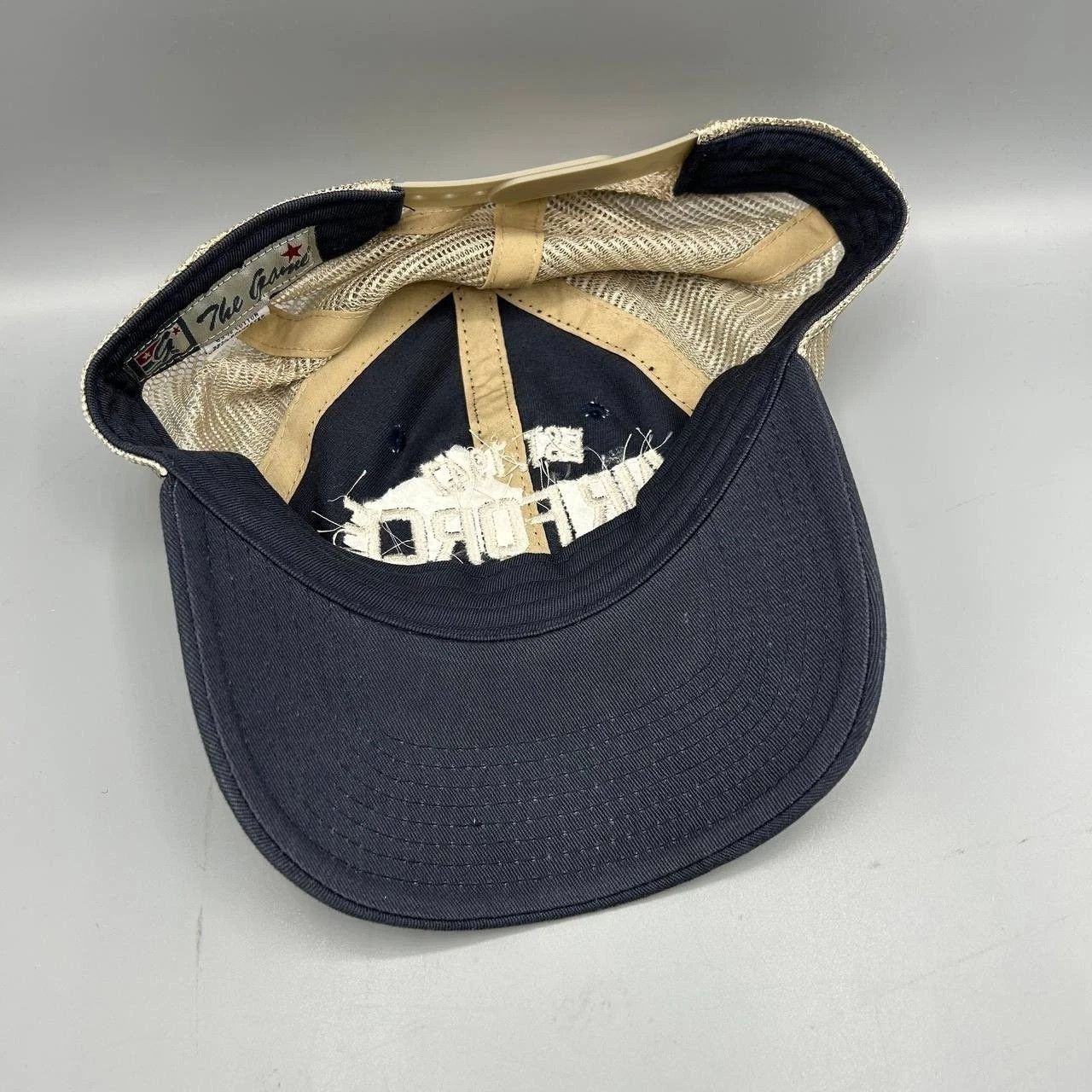 The Game Air Force Trucker Hat Men Blue Embroidered Snap Back Size ONE SIZE - 2 Thumbnail