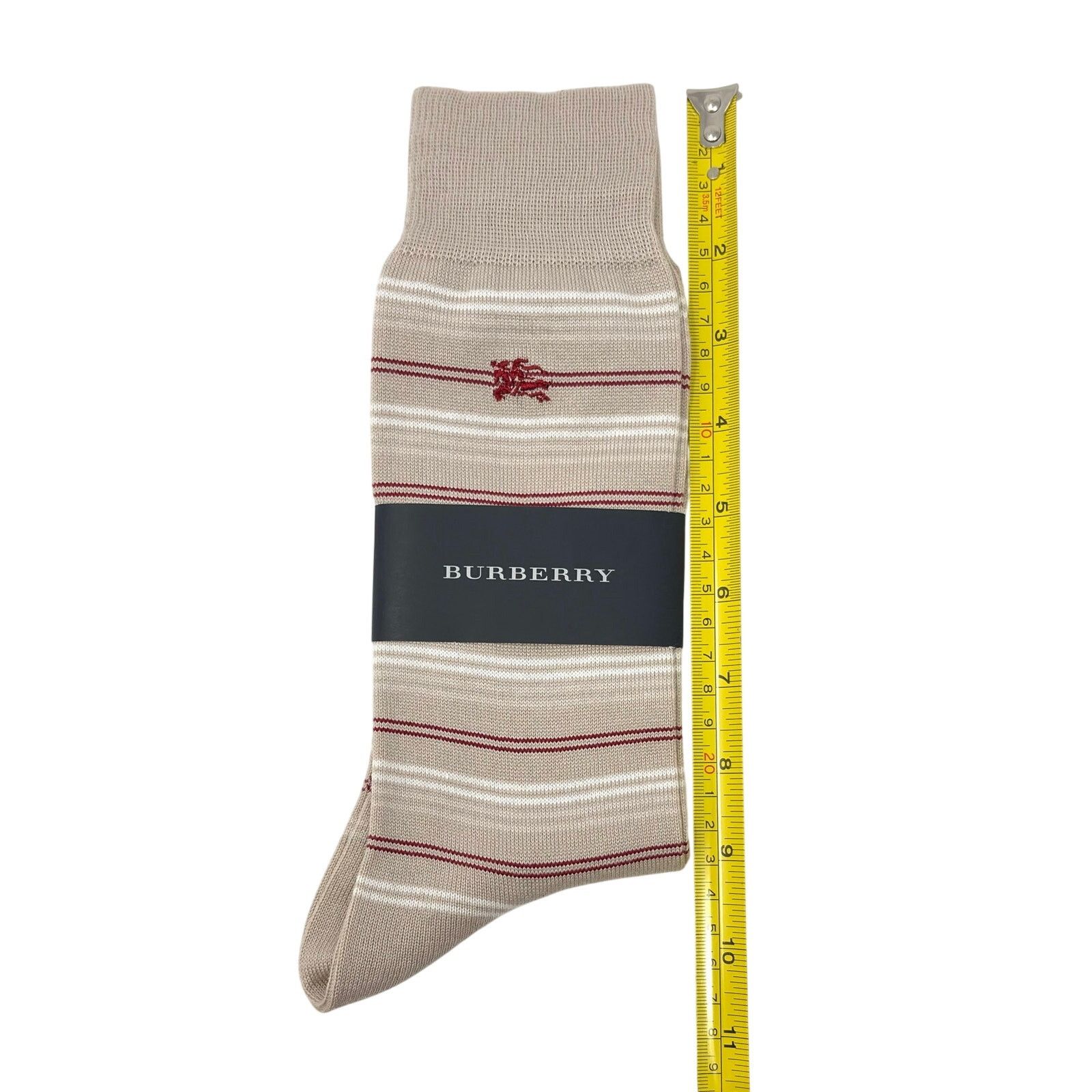 Burberry Burberry Striped Dress Socks Size ONE SIZE - 7 Thumbnail
