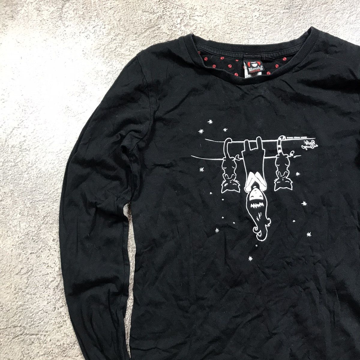 Vintage Vintage 90s Celestial Graphic Tee Grunge Y2K Skate Tapered S Size S / US 4 / IT 40 - 2 Thumbnail