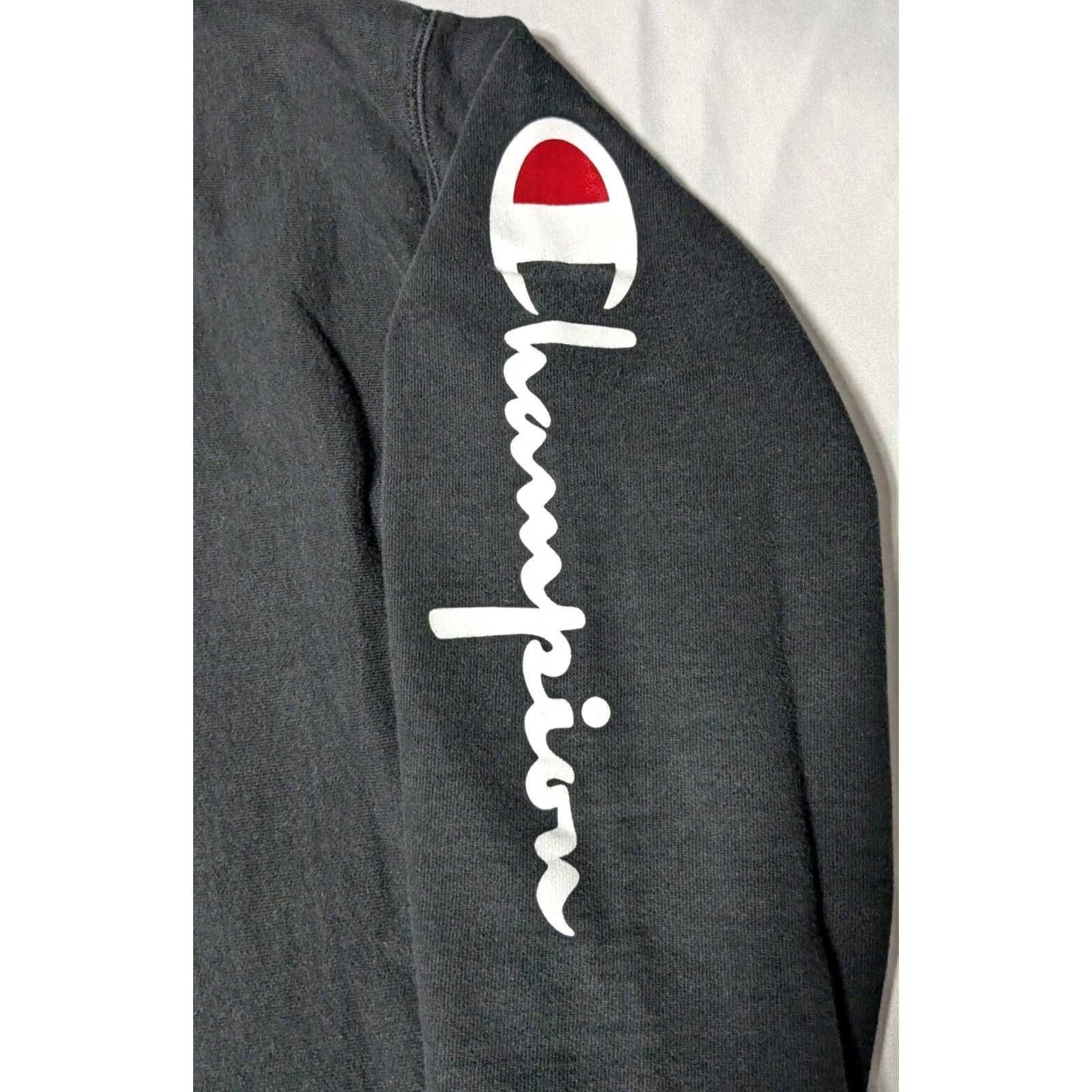 Champion VINTAGE CHAMPION REVERSE WEAVE Men Medium Black Logo Pullover Sweatshirt Size US M / EU 48-50 / 2 - 6 Thumbnail