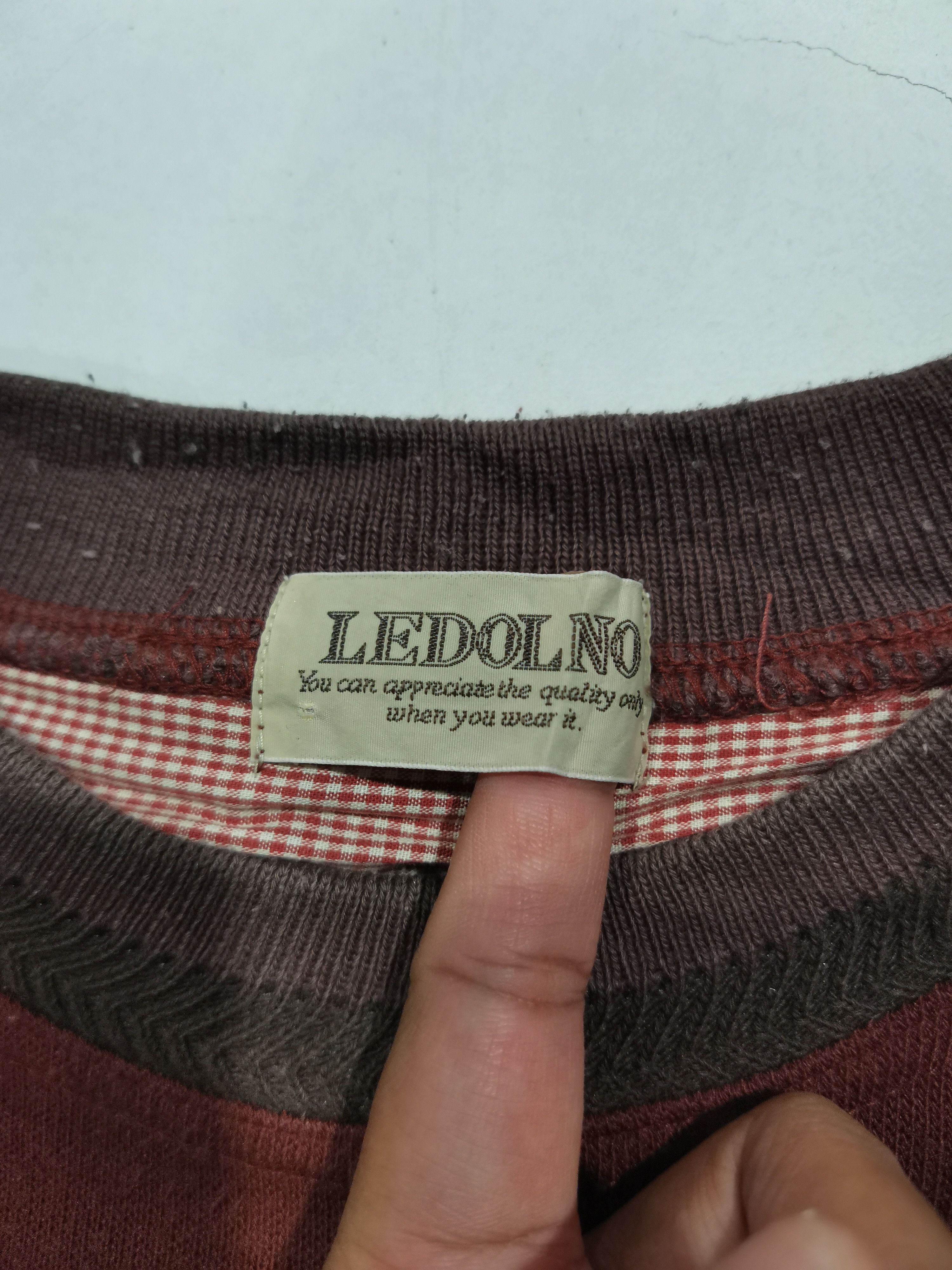 Designer Vintage Ledolno Sweatshirt Size US L / EU 52-54 / 3 - 5 Thumbnail