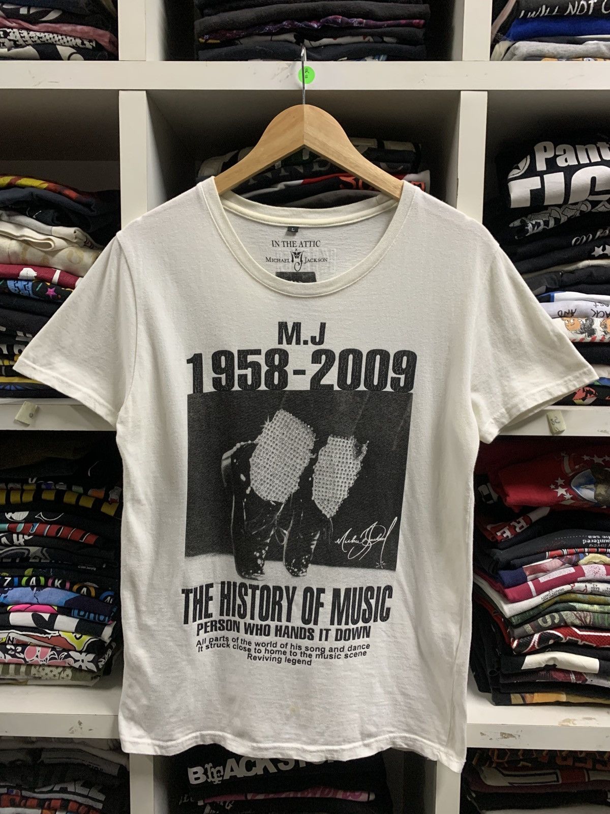Band Tees × In The Attic × Michael Jackson In The Attic x Michael Jackson Tee Size L / US 10 / IT 46 - 2 Thumbnail