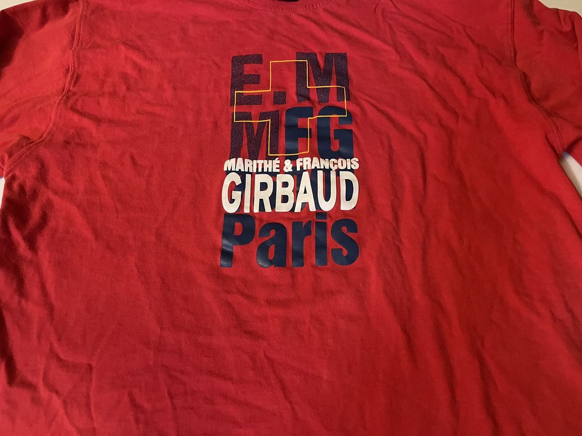 Marithe + Francois Girbaud Vintage Marithe Francois Girbaud Red T Shirt Size XXL Size US XXL / EU 58 / 5 - 2 Thumbnail