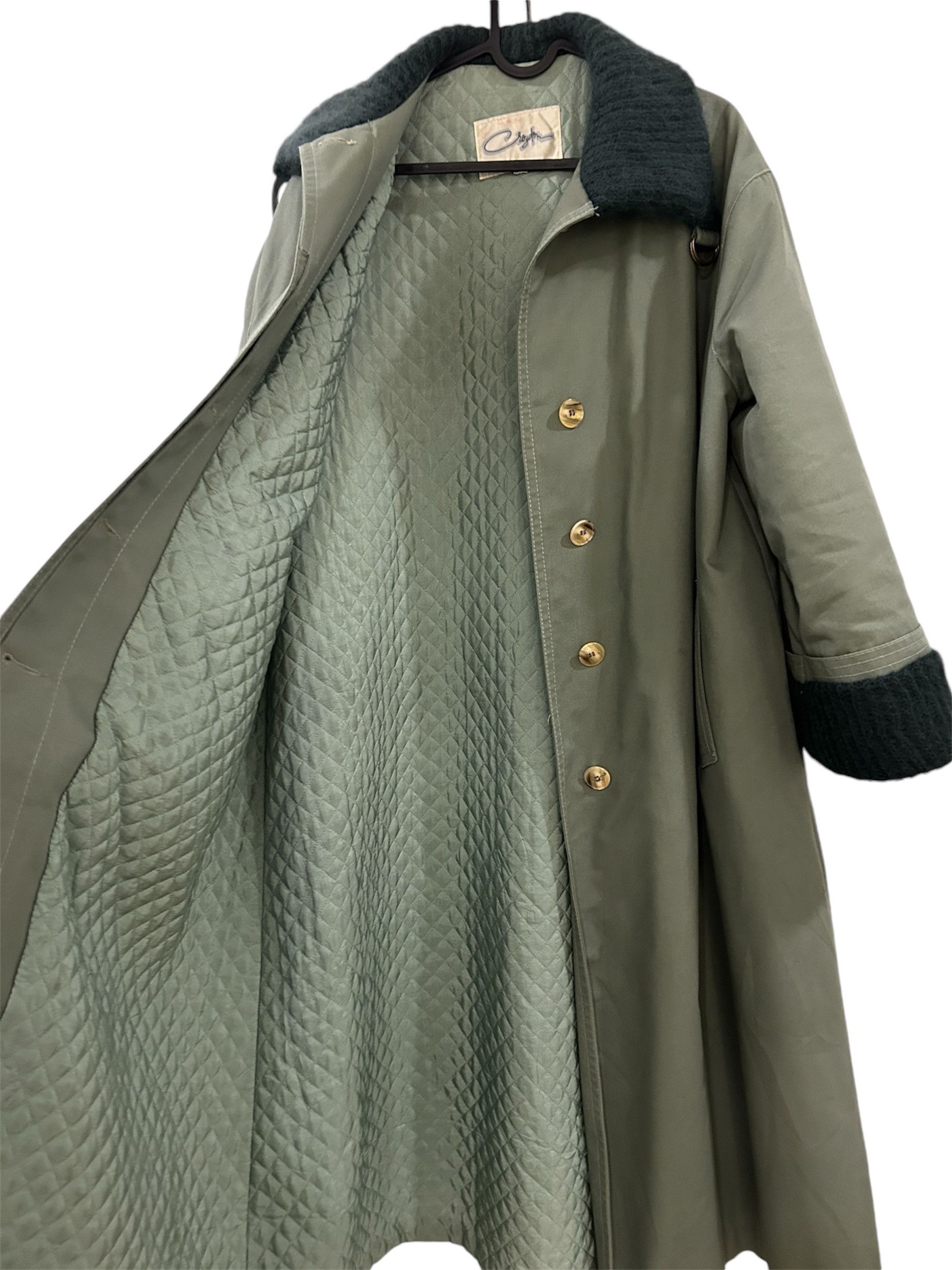 Other Green trench coat 70's Size M / US 6-8 / IT 42-44 - 2 Thumbnail