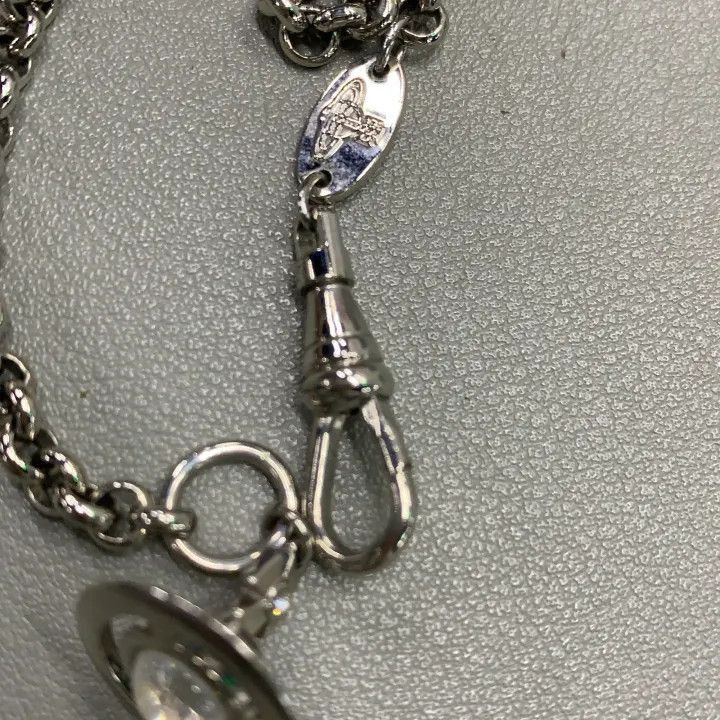 Vivienne Westwood Vivienne Westwood Petite Orb Silver Bracelet Size ONE SIZE - 9 Thumbnail