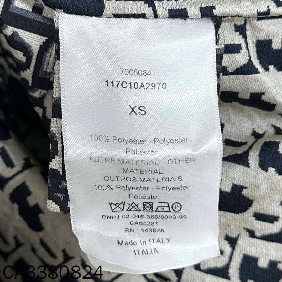 Dior Dior Black & White Full Print Half-Zip Anorak Jacket XS Size XS / US 0-2 / IT 36-38 - 4 Thumbnail