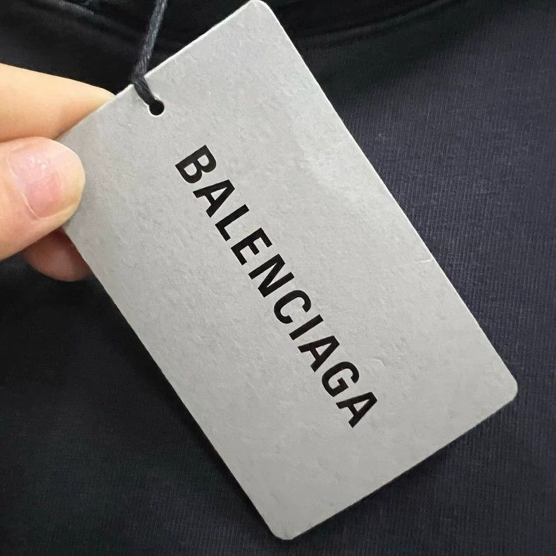 Balenciaga Balenciaga Black 3XL printed hoodie Size US M / EU 48-50 / 2 - 5 Thumbnail