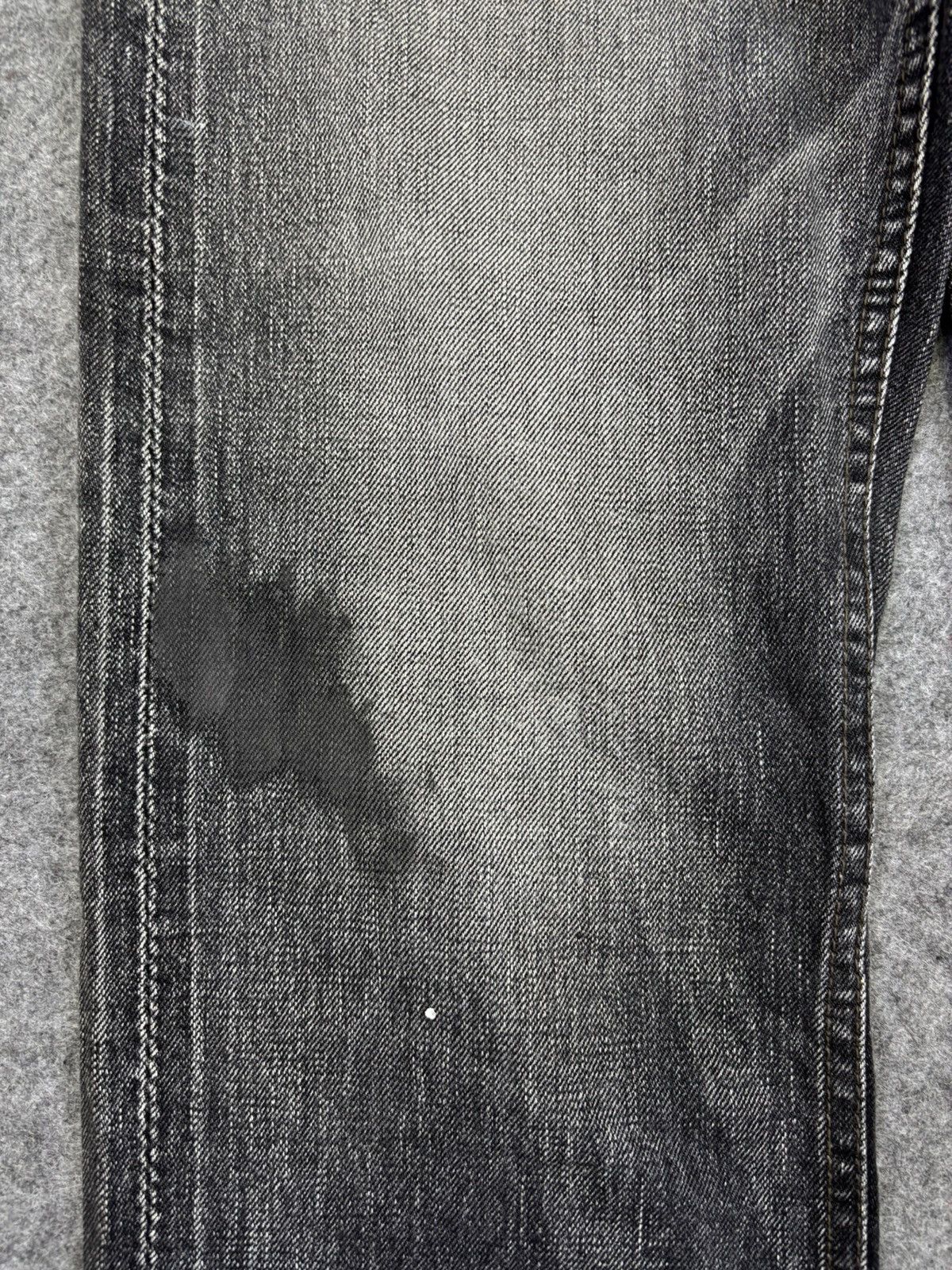 Japanese Brand Vintage Johnbull Paint Selvedge Denim F742 Size US 33 - 7 Thumbnail
