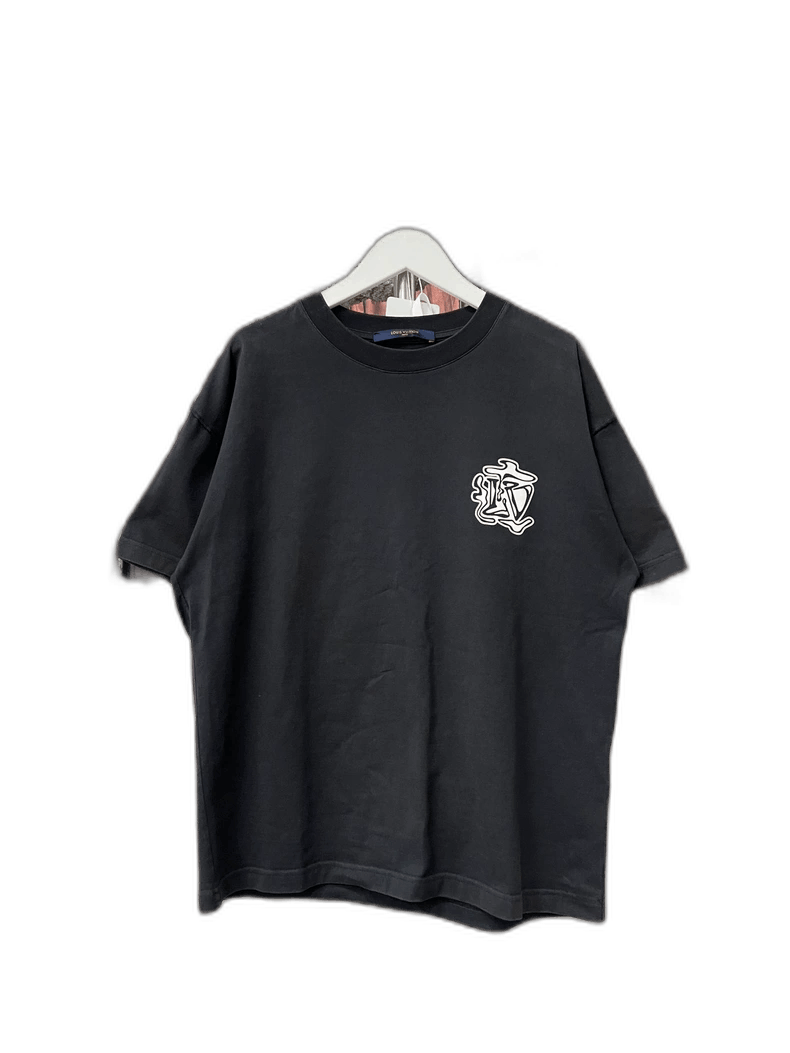 Louis Vuitton Black Short Sleeve Tee-2507