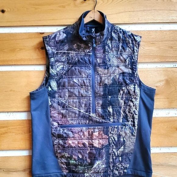 Vintage Browning Pullover Kangaroo 1/2 Zip Sz. L Vest Size US L / EU 52-54 / 3 - 1 Thumbnail