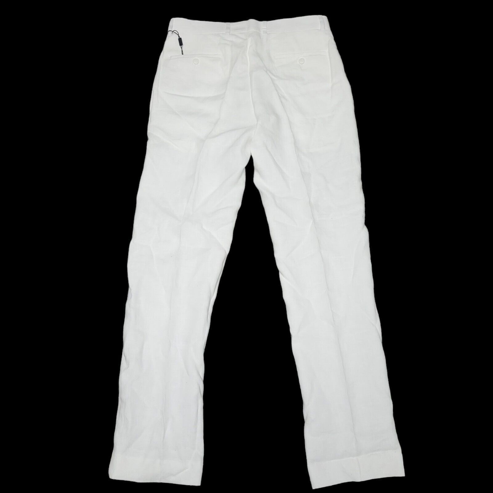 Bar III Men's Bar III 100% Slim Fit Linen Pants. Size 31/32. New Wi Size US 31 - 2 Thumbnail