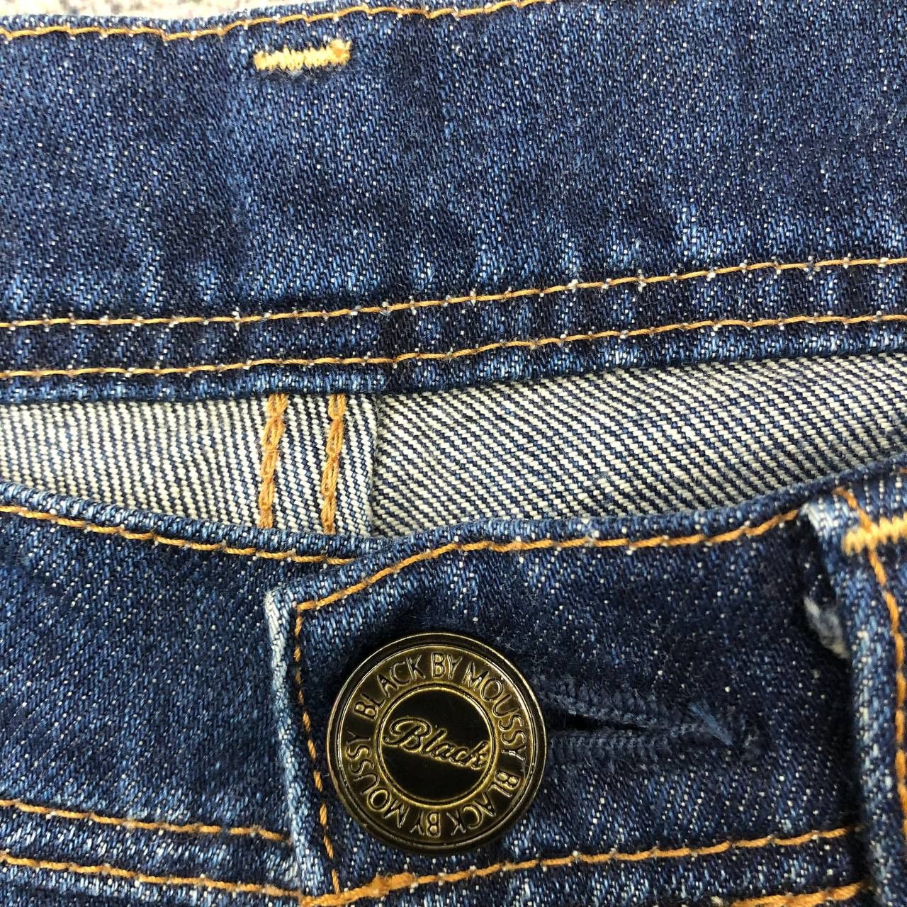 MOUSSY P159 BLACK BY MOUSSY FLARED JAPAN DENIM Size 30" / US 8 / IT 44 - 6 Thumbnail