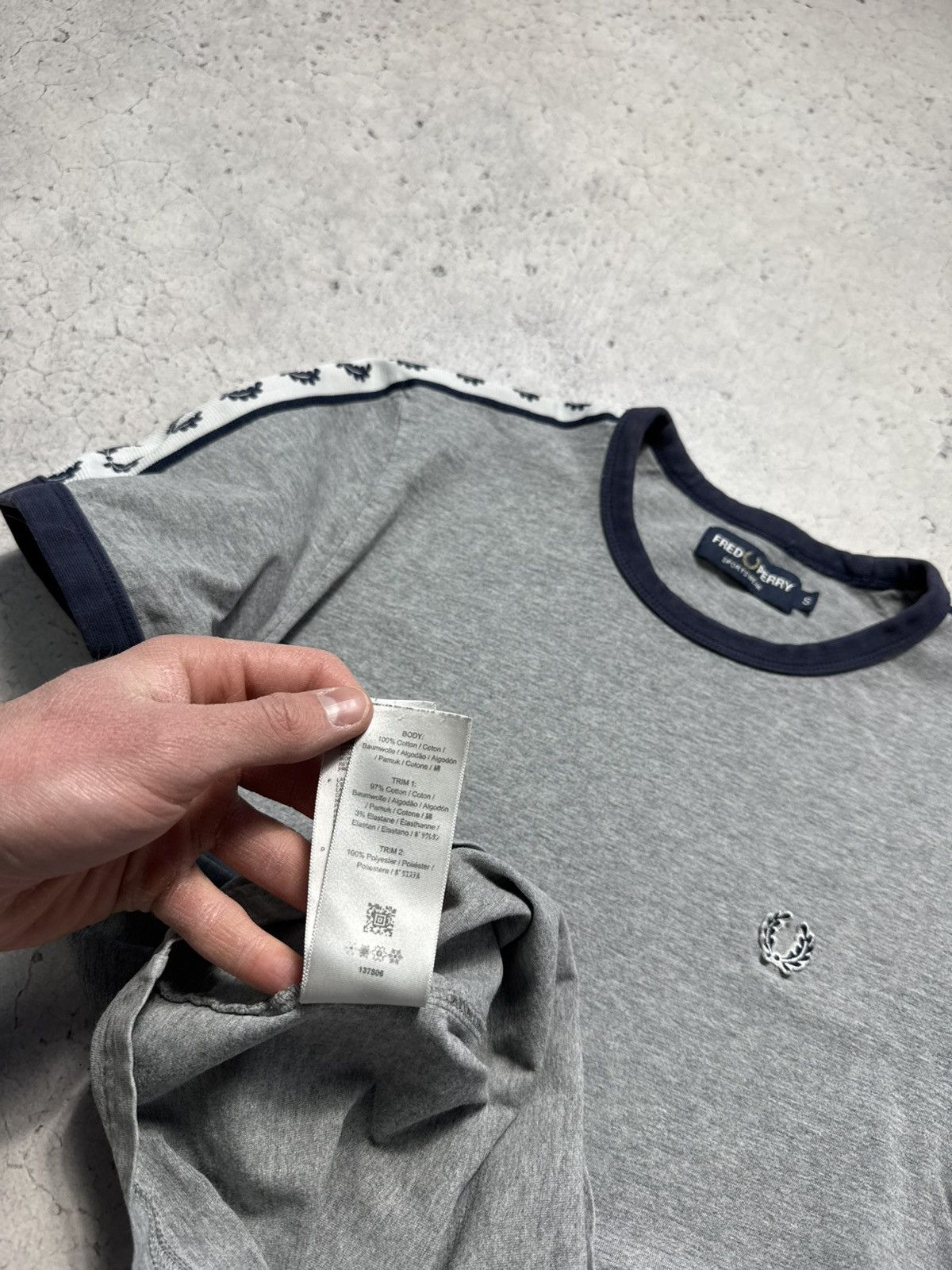 Fred Perry Fred Perry Lampas Casual T-Shirt Size S Size US S / EU 44-46 / 1 - 8 Thumbnail