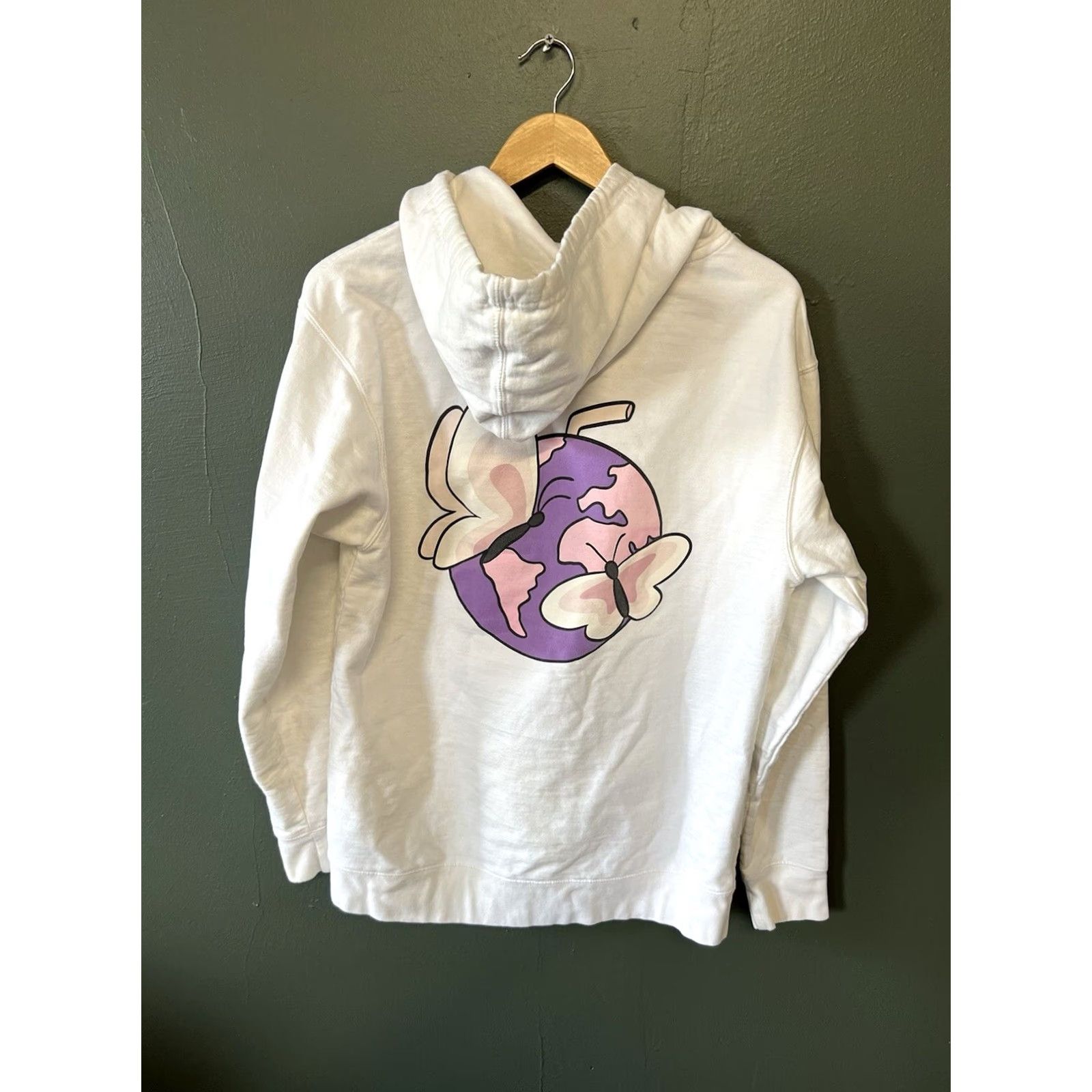 Doublet Juice WRLD X Kid Laroi Reminds Me of You Hoodie Unisex M Double Sided 999 Club White Long Sleeve Pullover Vintage No Size M / US 6-8 / IT 42-44 - 2 Thumbnail