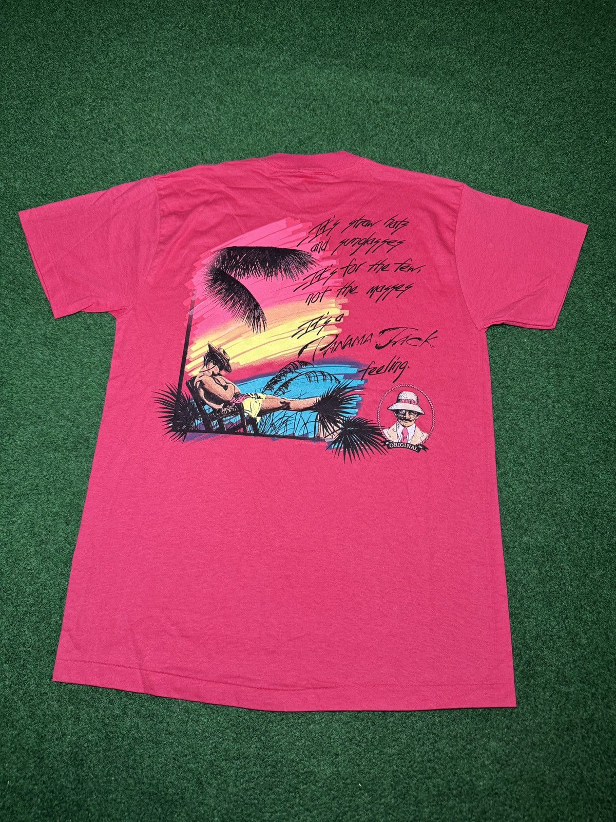 Panama Jack Panama Jack Feeling Vintage 90s Never Worn M/L 20x29 T Shirt Size US L / EU 52-54 / 3 - 1 Thumbnail