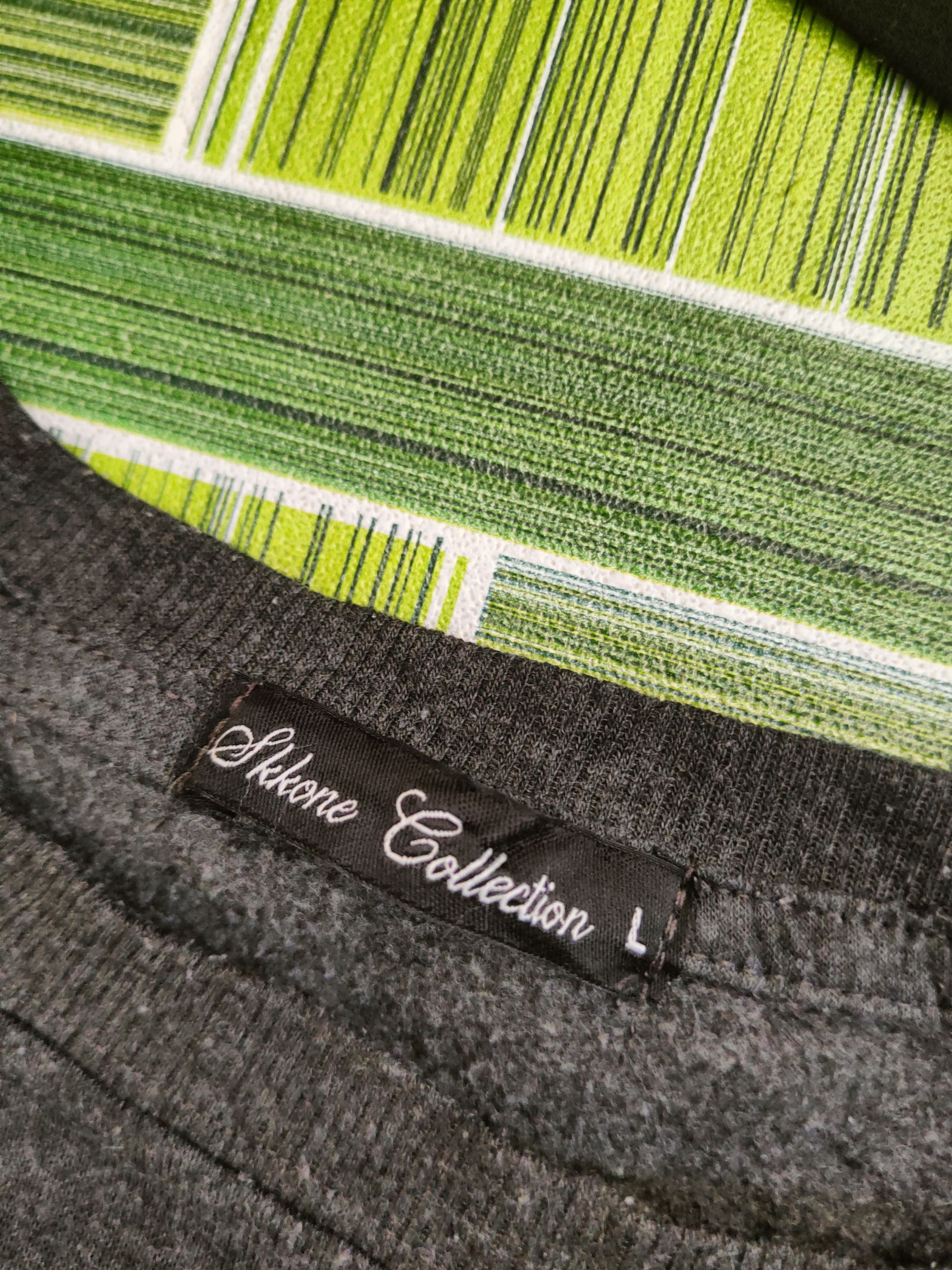 Japanese Brand Vintage Faded Skkone Collection Black Sweatshirts Size US L / EU 52-54 / 3 - 11 Thumbnail