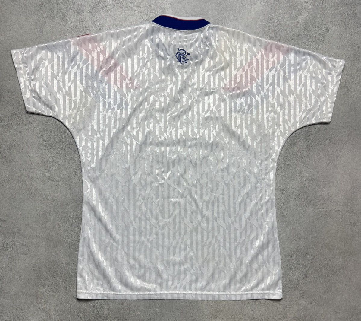 Other Glasgow Rangers 1990 1992 Away Shirt Soccer Jersey Admiral Size US L / EU 52-54 / 3 - 2 Thumbnail