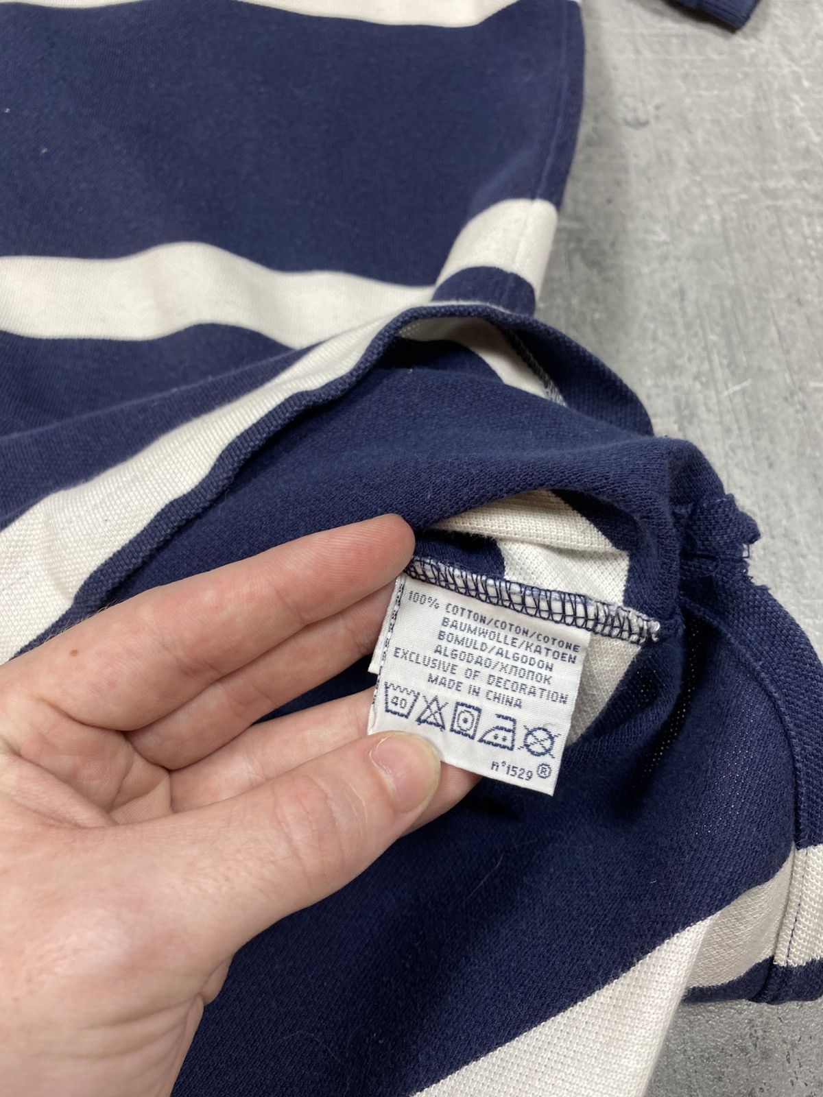 Polo Ralph Lauren Vintage Polo Ralph Lauren Rugby shirt Big Logo Chief Keef Size US L / EU 52-54 / 3 - 8 Thumbnail