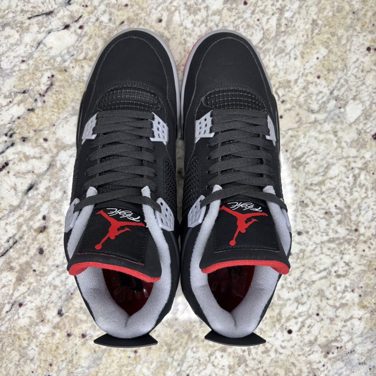 Jordan Brand Size 10.5 - Jordan 4 Retro OG Bred 2019 WORN 2-3x W/Box Size US 10.5 / EU 43-44 - 6 Thumbnail