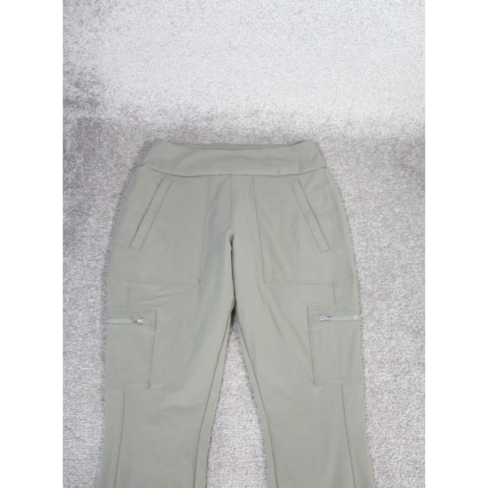Athleta Athleta Pants Womens 6 Gray High Rise Cargo Tights Athleisure City Activewear 90s? Size 28" / US 6 / IT 42 - 3 Thumbnail