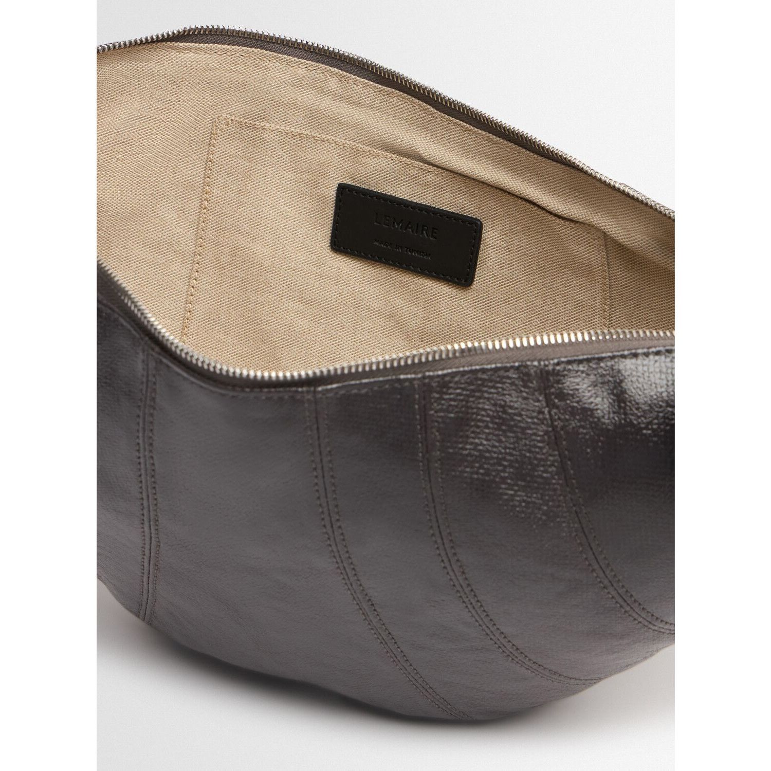Lemaire LEMAIRE Croissant Medium Mink Cotton Shoulder Bag New & Auth Size ONE SIZE - 4 Thumbnail