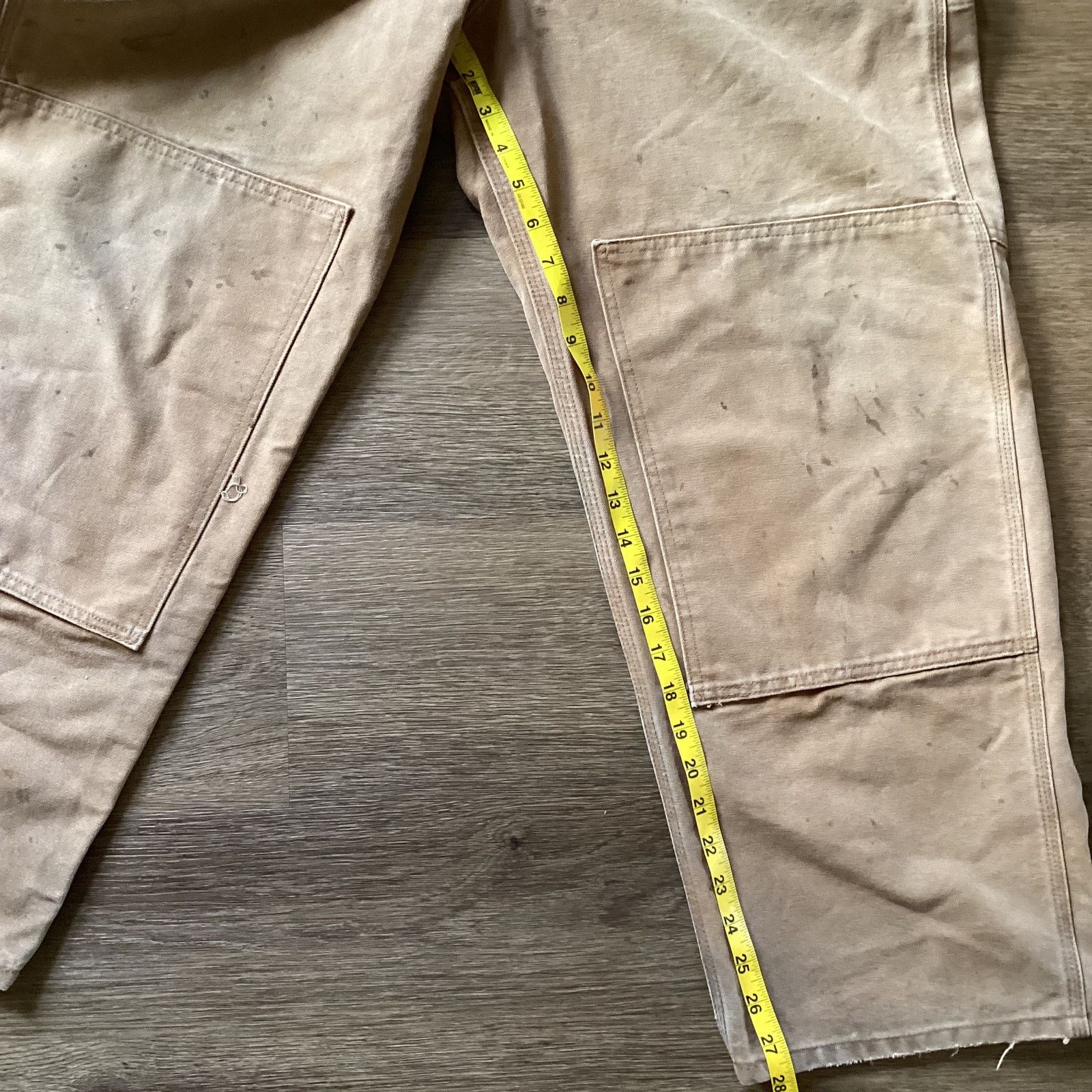 Carhartt Faded Tan Carhartt Overalls 36 x 28 Size US 38 / EU 54 - 4 Thumbnail
