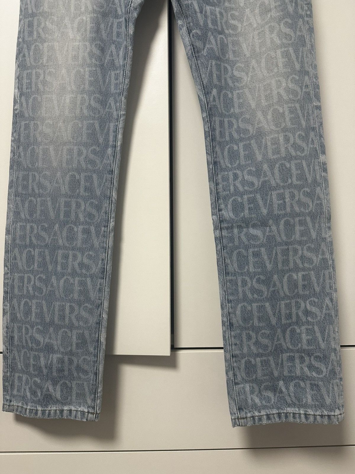 Versace Versace All-Over Denim Size US 31 - 3 Thumbnail