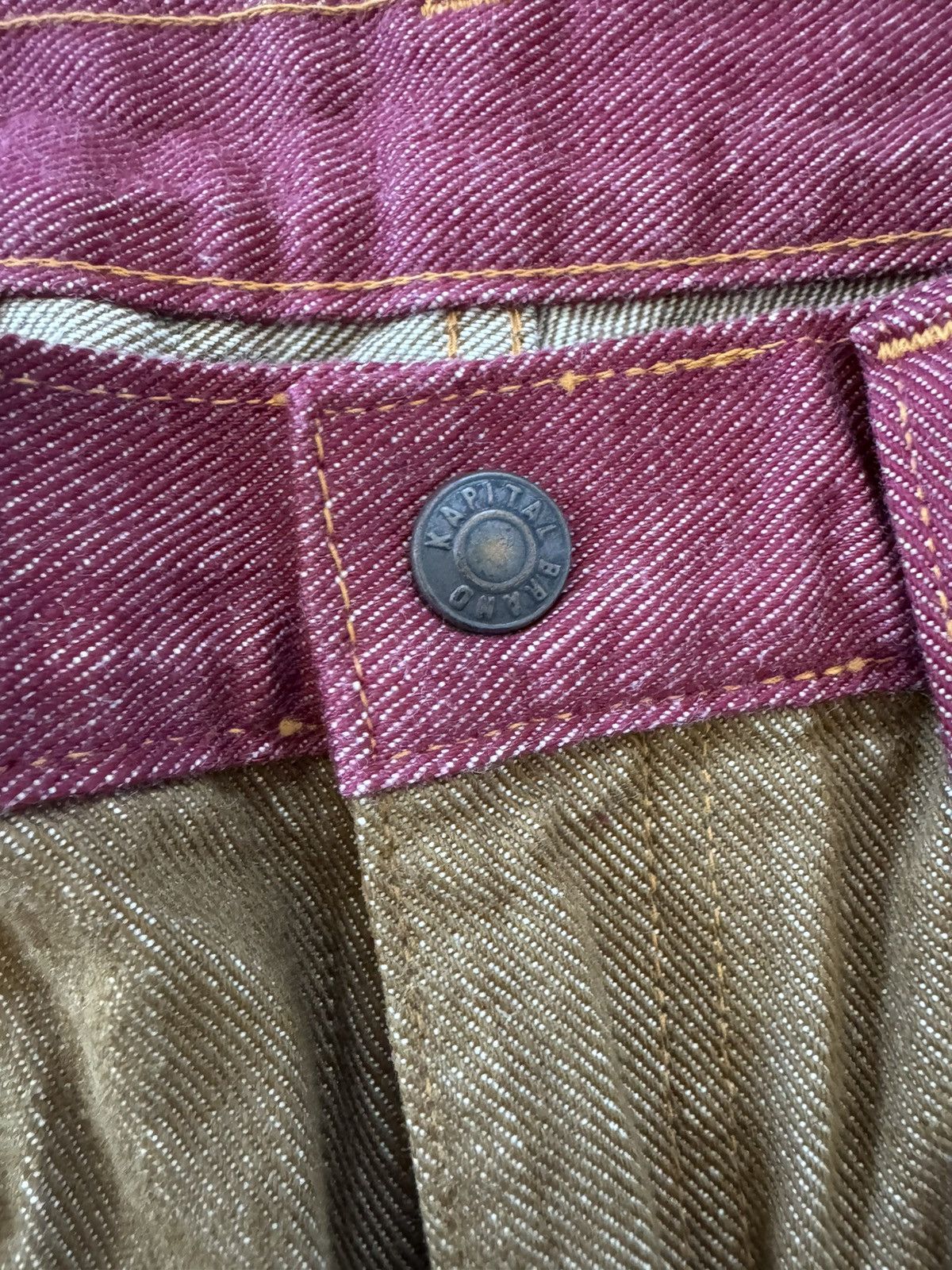 Kapital Kapital Denim Split-Color Jeans Size US 36 / EU 52 - 5 Thumbnail
