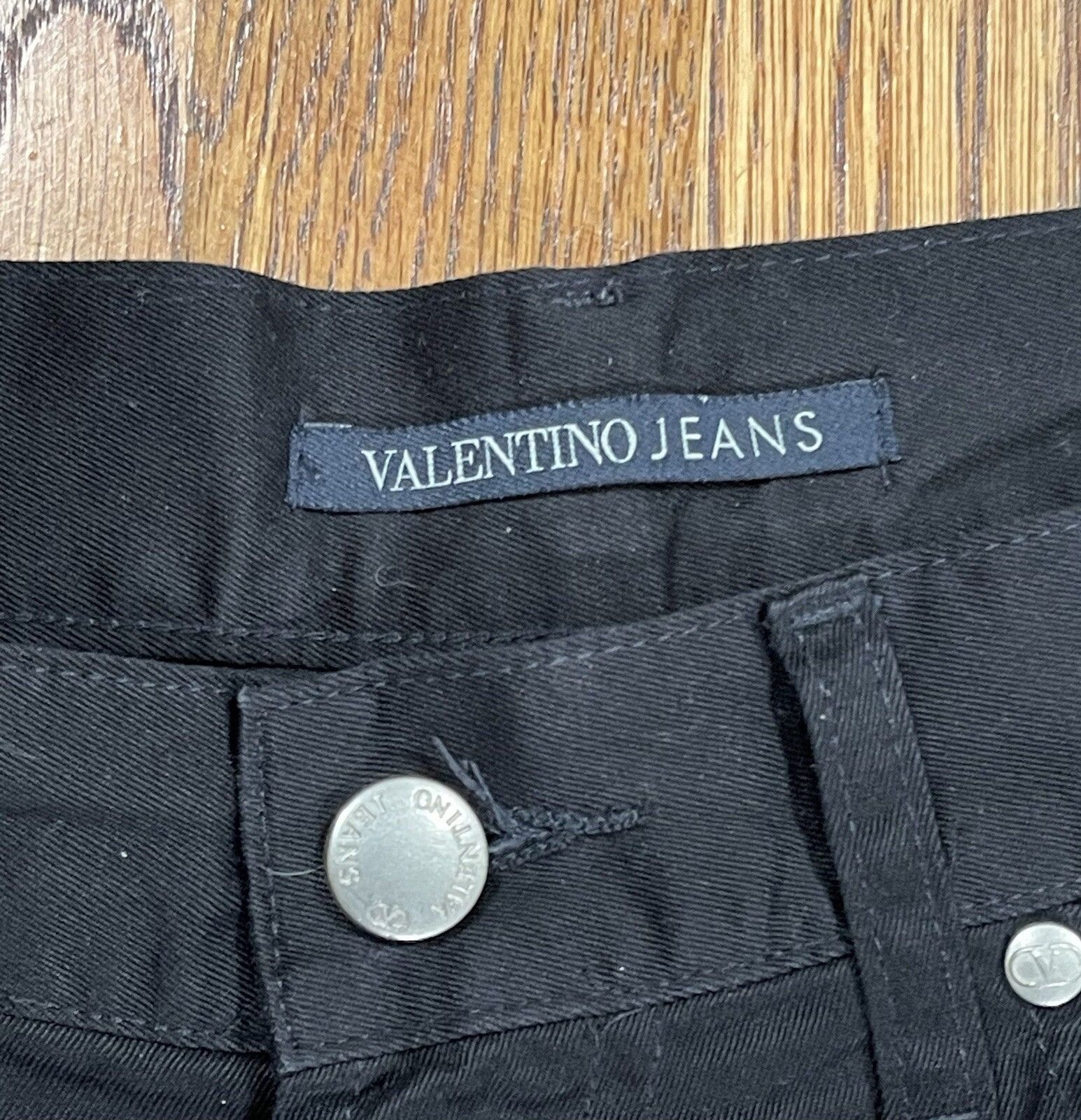 Valentino Valentino Jeans Men’s 34 x 34 Black Size US 34 / EU 50 - 4 Thumbnail
