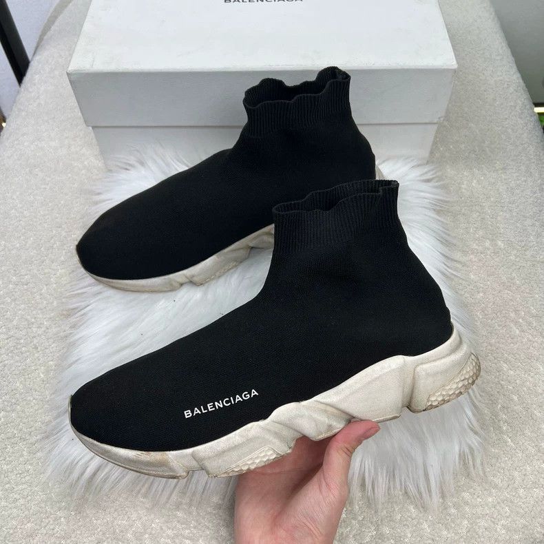 Balenciaga Balenciaga Sock Sneakers Size 44-2505 Size US 10 / EU 43 - 2 Thumbnail