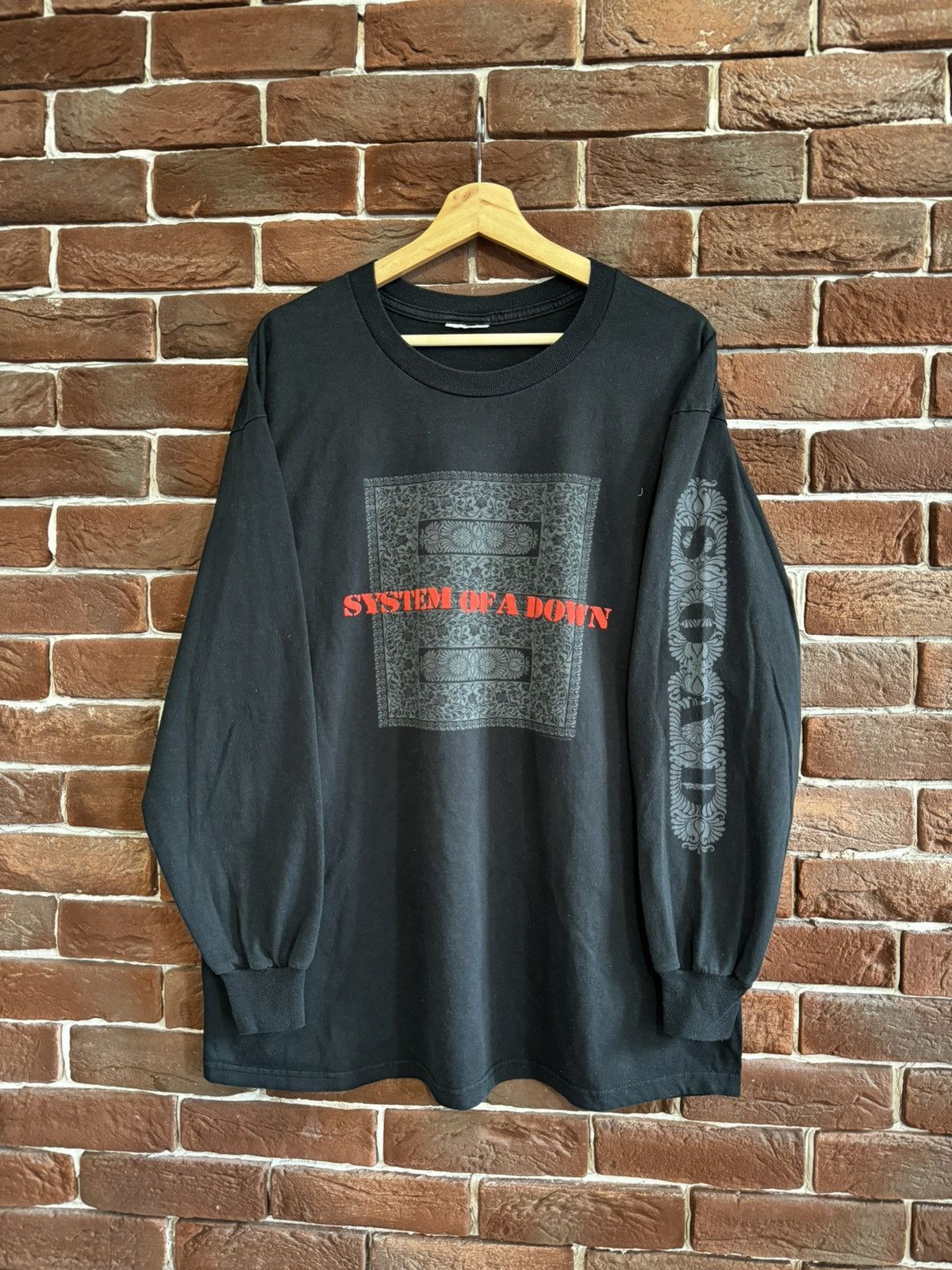 Band Tees 2002 System Of A Down Vintage Band Metal Tee SOAD Rare Print Size US XL / EU 56 / 4 - 1 Thumbnail