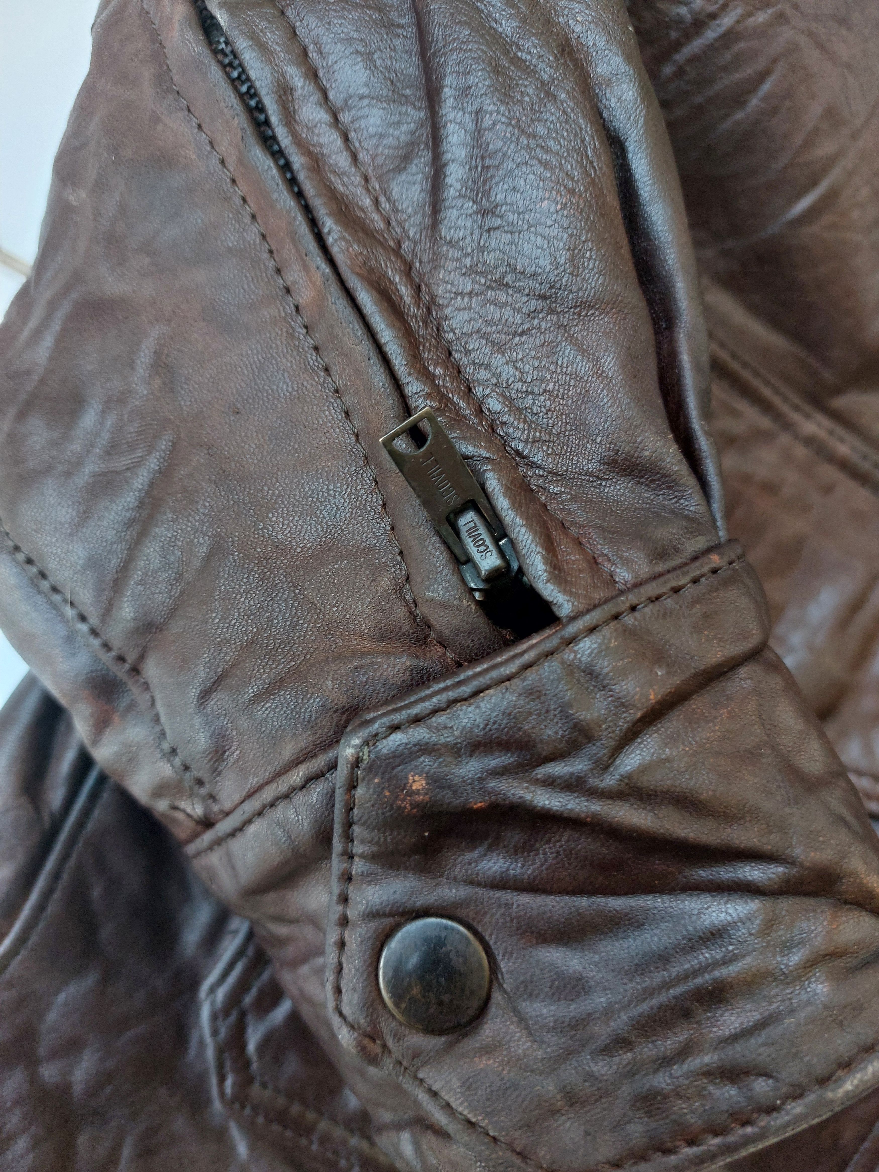 Golden Bear Golden Bear G-8 Vintage Leather Jacket Military Looks Size US L / EU 52-54 / 3 - 15 Thumbnail
