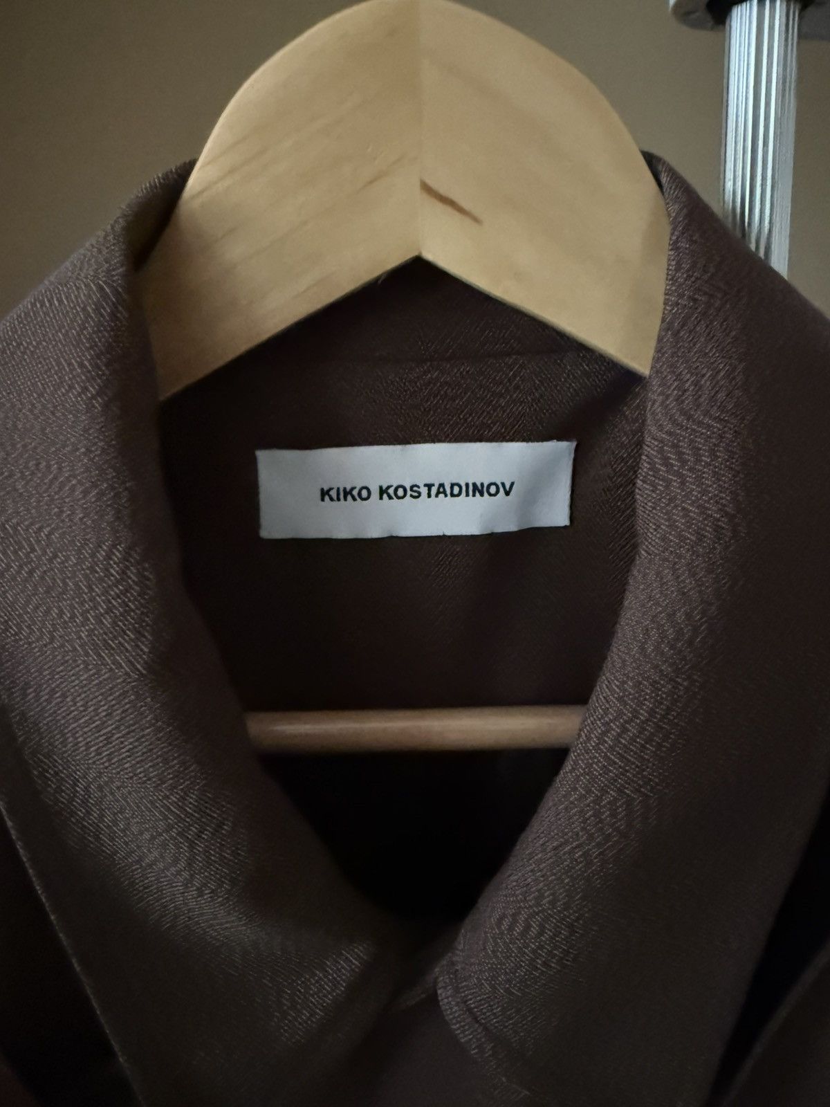 Kiko Kostadinov Tonino Utility Jacket Brown 44 Size US S / EU 44-46 / 1 - 4 Thumbnail