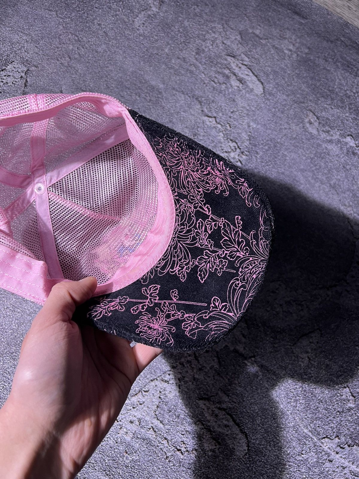 Christian Audigier 🇯🇵 Vintage Ed Hardy Styled Velour Cap Japan Geisha hype Y2K Size ONE SIZE - 3 Thumbnail