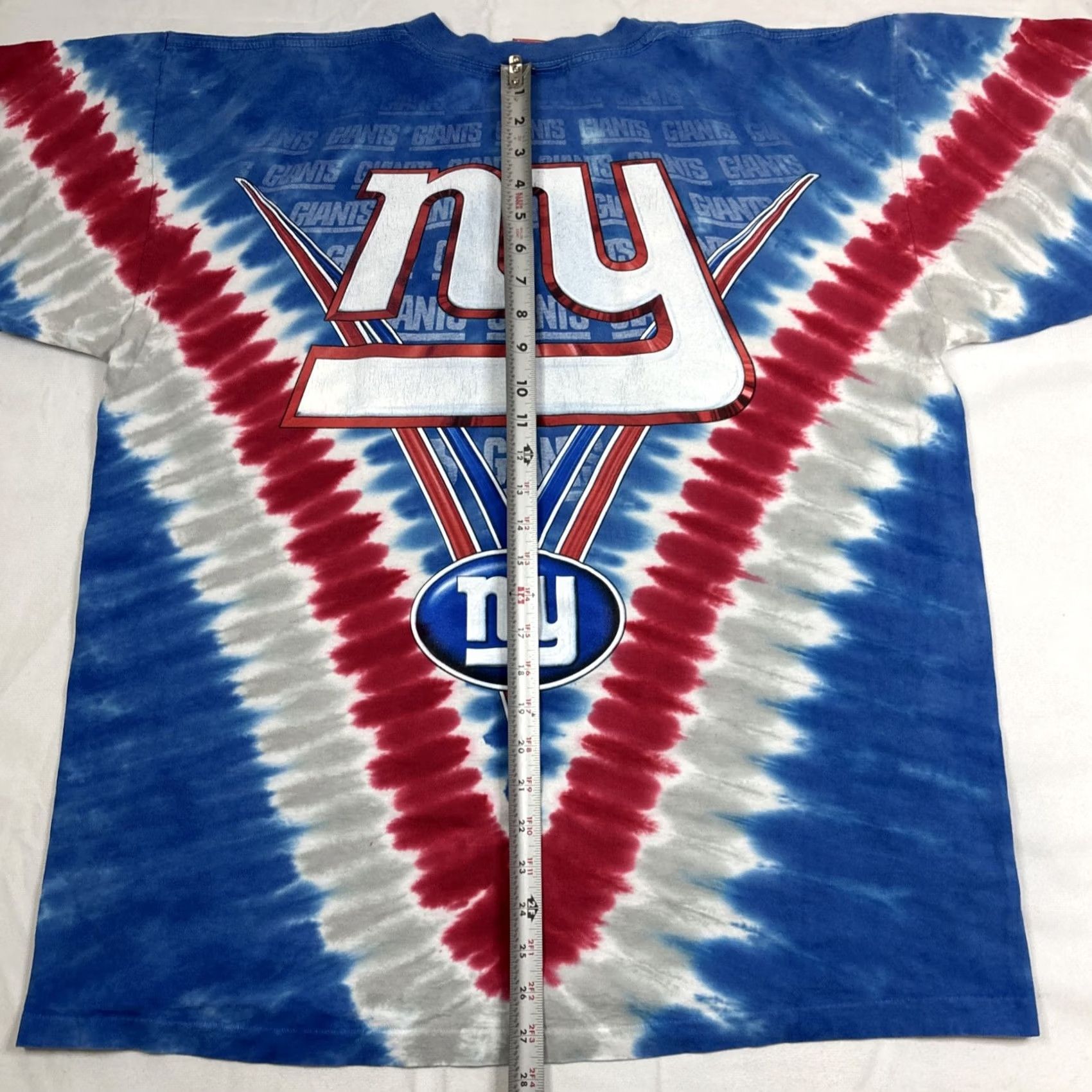 NFL NFL Shirt Mens XL Tie Dye Red Blue New York Giants V All OverY2K Size US XL / EU 56 / 4 - 8 Thumbnail