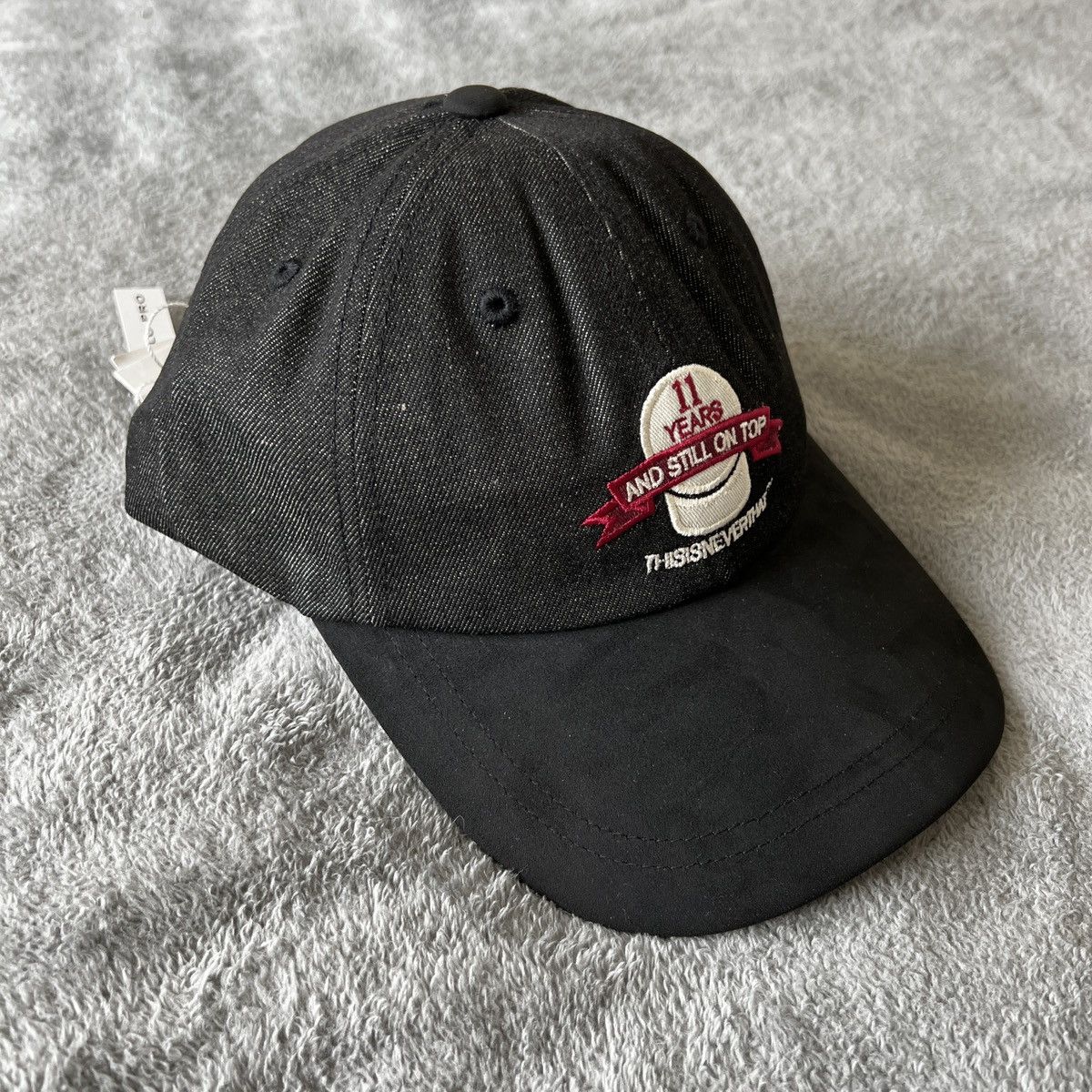 thisisneverthat Thisisneverthat Denim and Suede Combo Hat Size ONE SIZE - 1 Thumbnail