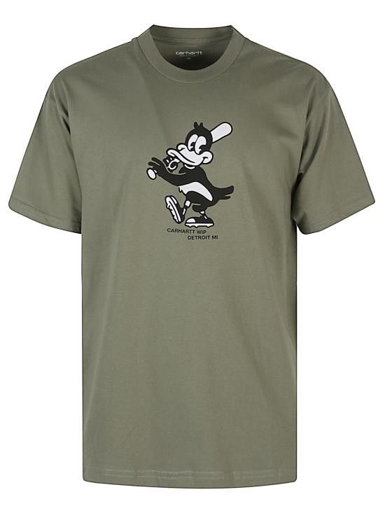Carhartt Wip CARHARTT WIP Men T-Shirts I034712 667XX Green Size US S / EU 44-46 / 1 - 1 Thumbnail