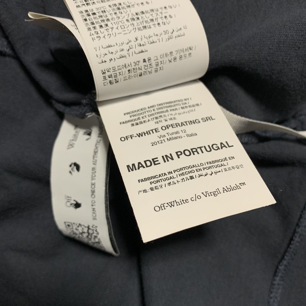 Off-White Off White Medium Lighting Arrows Blue Tee Virgil Abloh Size US M / EU 48-50 / 2 - 9 Thumbnail