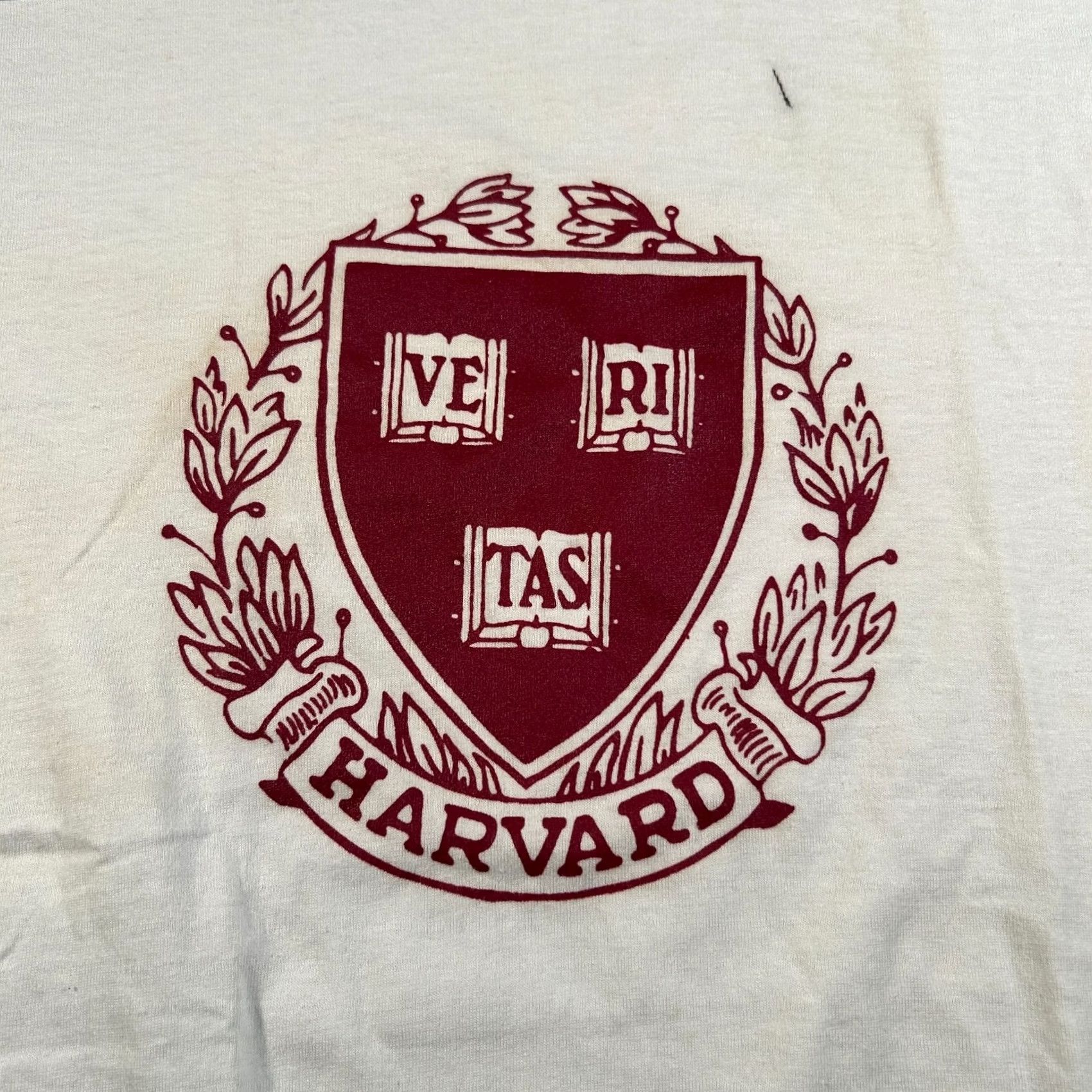 Vintage VINTAGE Screen Stars Harvard University Shirt Adult XL Short Sleeve Crew Neck Graphic Print Gray Mens Size US XL / EU 56 / 4 - 4 Thumbnail