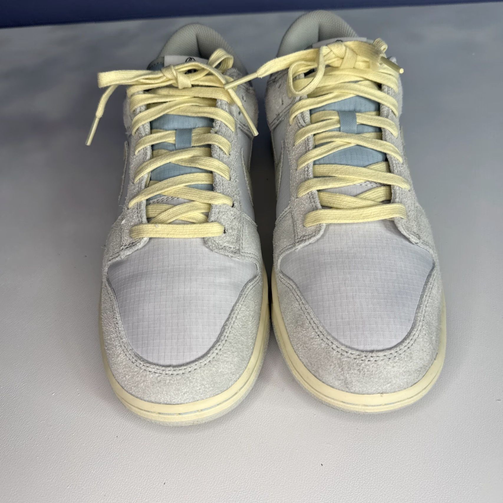 Nike Nike Dunk Low Top Chinook Salmon - Size 11.5 Men’s Sneakers Shoes - Duck Gray Suede Athletic Casual Lows Men Din 2023 DV7210-001 Size US L / EU 52-54 / 3 - 4 Thumbnail