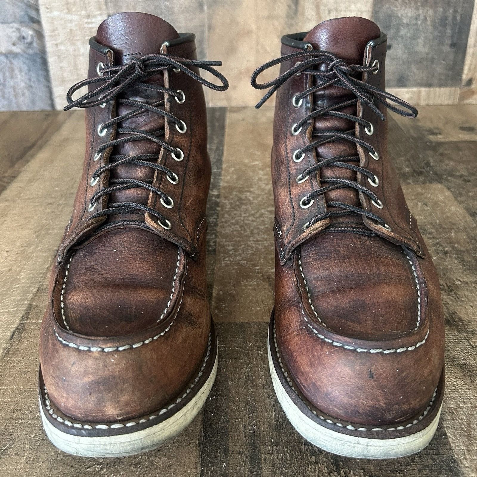 Red Wing Red Wing Heritage 8138 Briar Slick Moc Toe Boots Mens 11.5 D Size US 11.5 / EU 44-45 - 3 Thumbnail