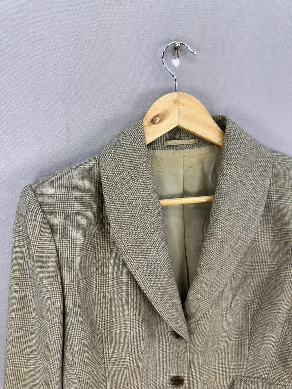 Margaret Howell Margaret Howell England Houndstooth Coat Jacket Size S / US 4 / IT 40 - 2 Thumbnail