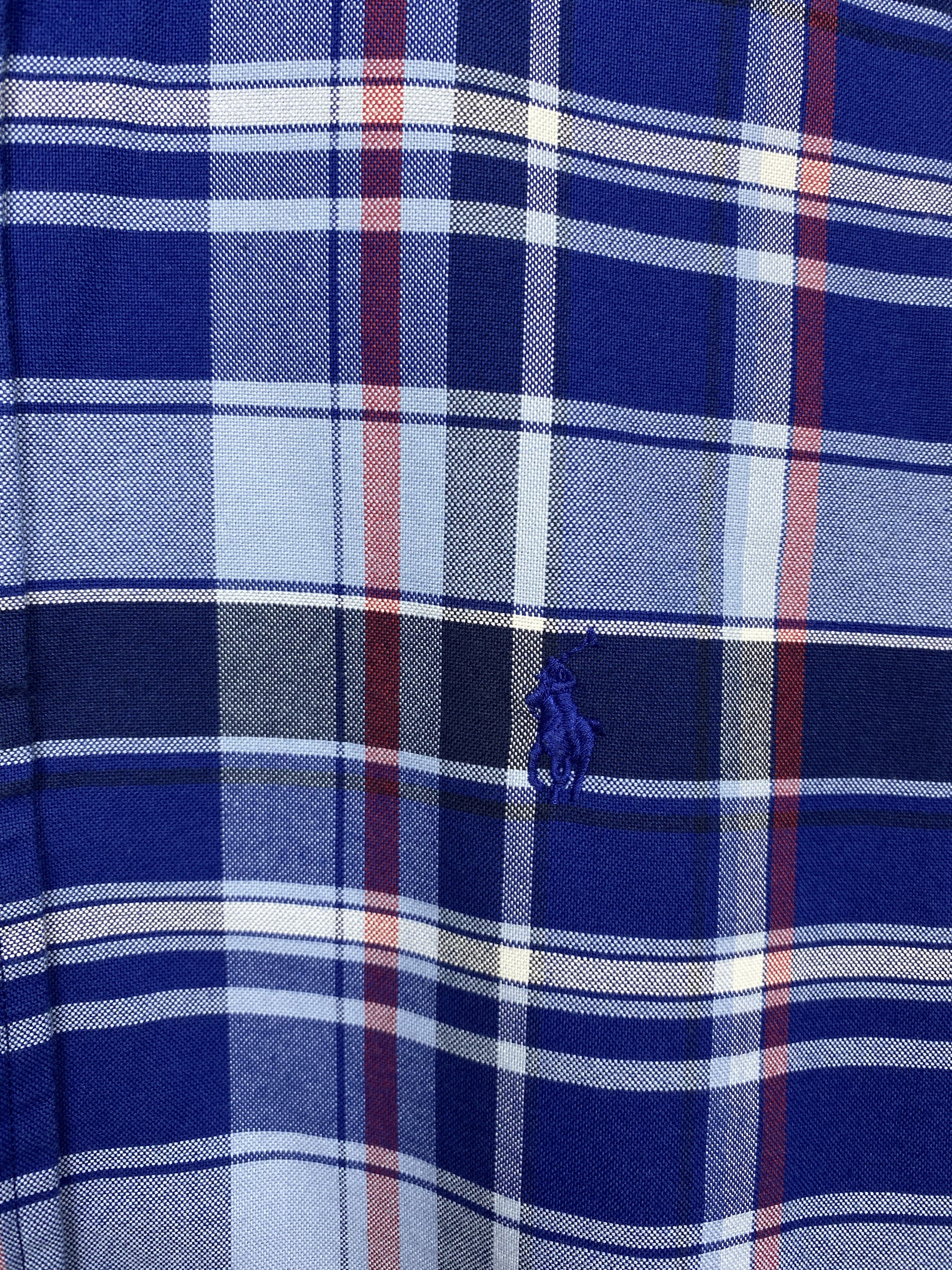Polo Ralph Lauren Polo Ralph Lauren Mens Short Sleeve Plaid Shirt Size US M / EU 48-50 / 2 - 3 Thumbnail
