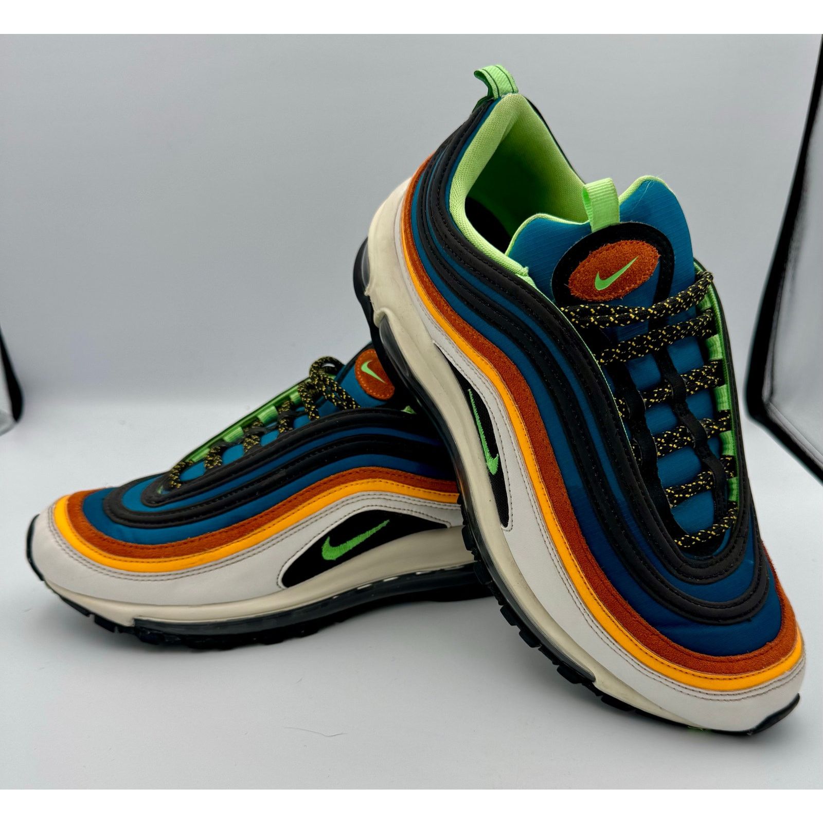 Nike Nike Air Max 97 Green Abyss Illusion Green Sz 8 CZ7868-300 Size US 8 / EU 41 - 11 Thumbnail