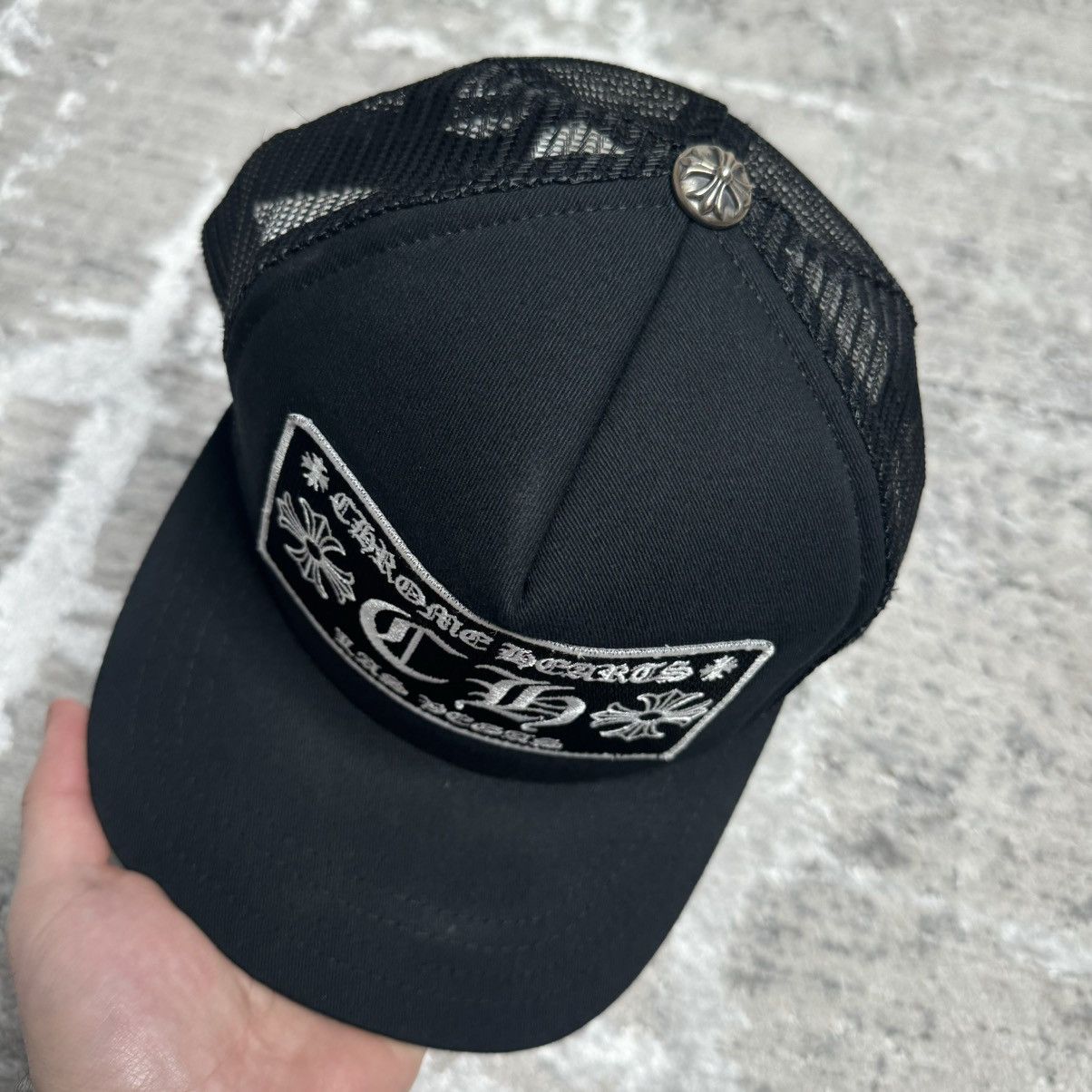 Chrome Hearts CH Las Vegas exclusive trucker hat ‘black’ Size ONE SIZE - 4 Thumbnail