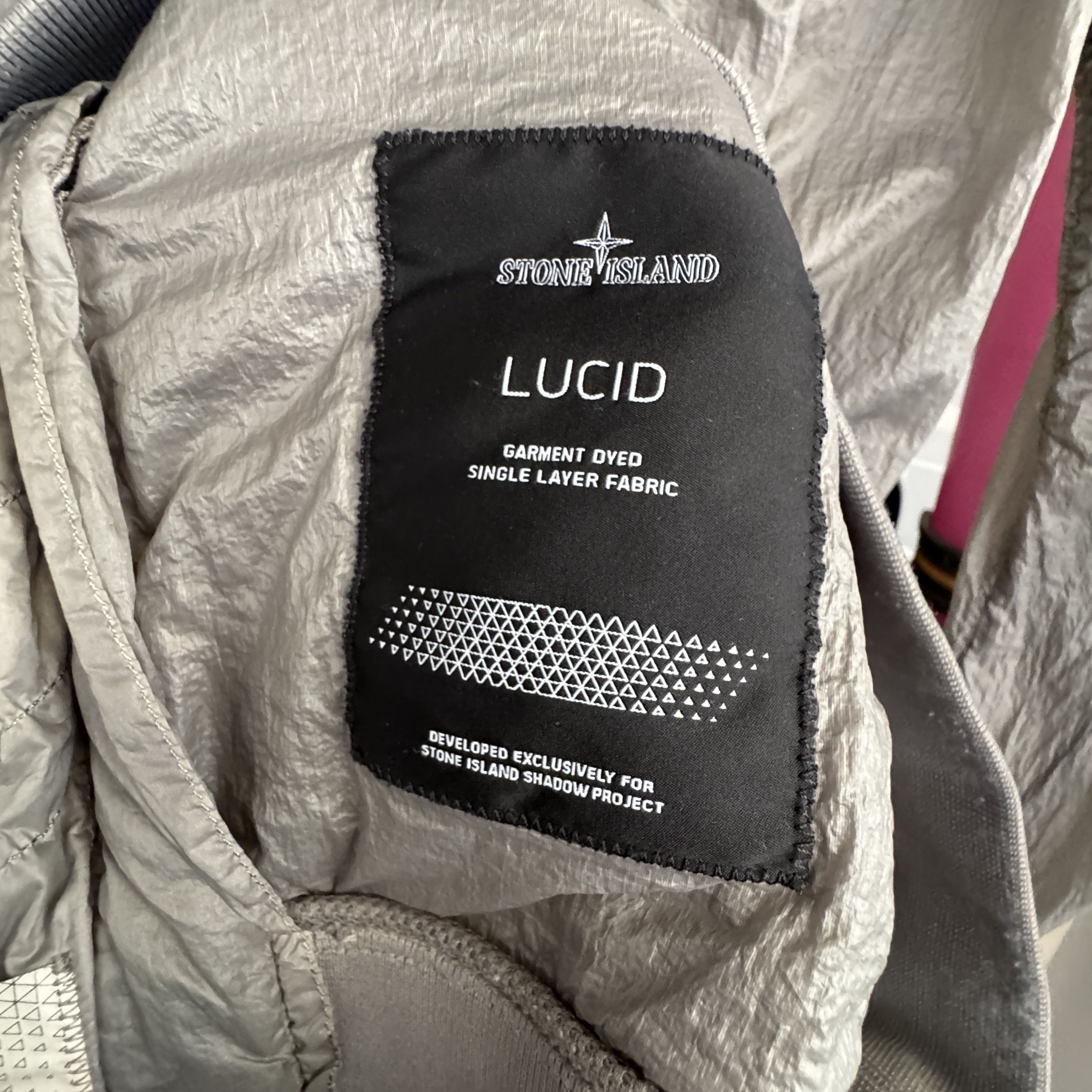 Stone Island Shadow Project Stone Island Shadow Project Lucid Grey Bomber Jacket Size L Size US L / EU 52-54 / 3 - 12 Thumbnail
