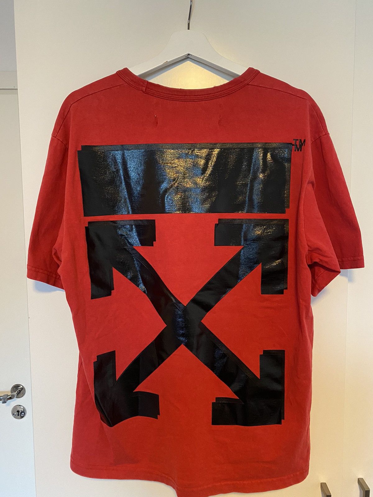 off white x supreme t shirt