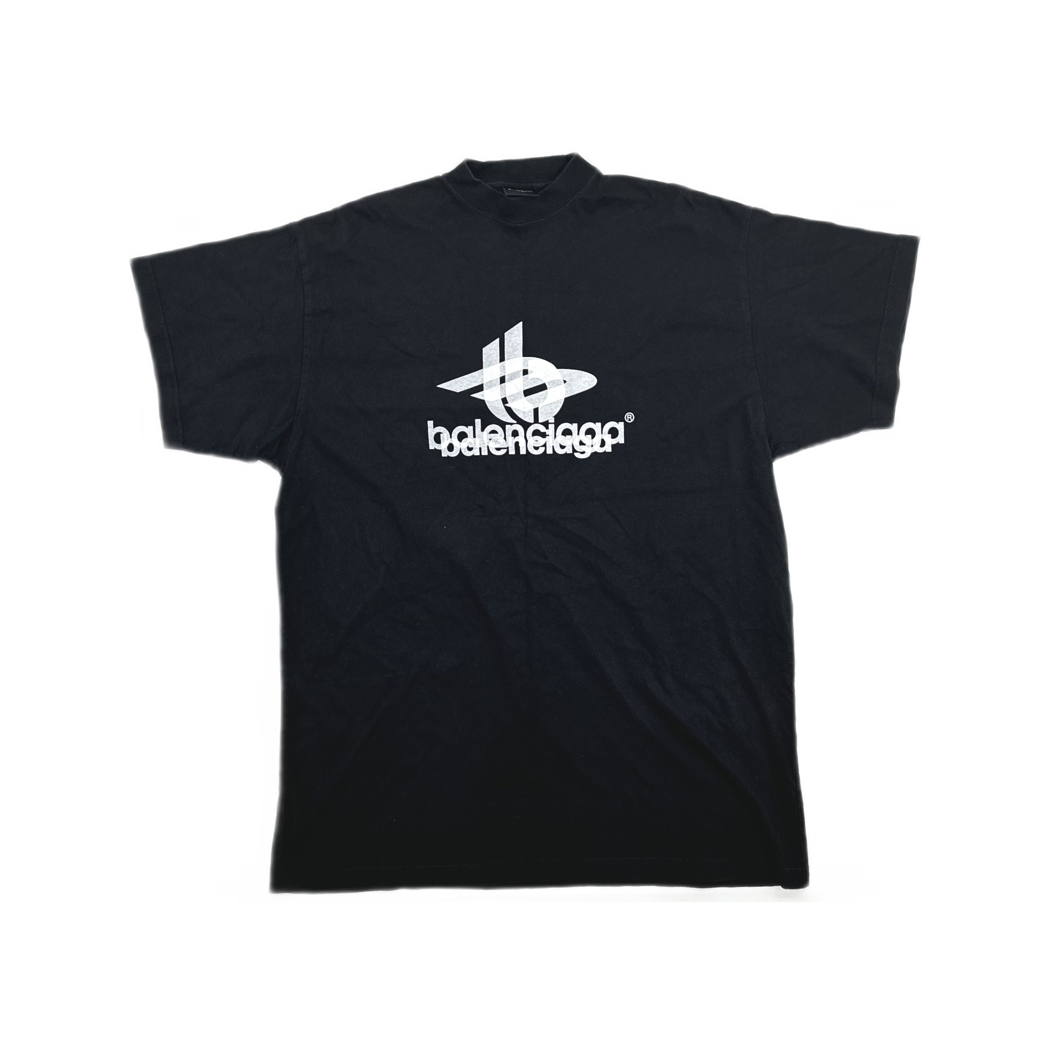 Balenciaga Balenciaga Logo Print T-Shirt Size M Size US M / EU 48-50 / 2 - 1 Thumbnail