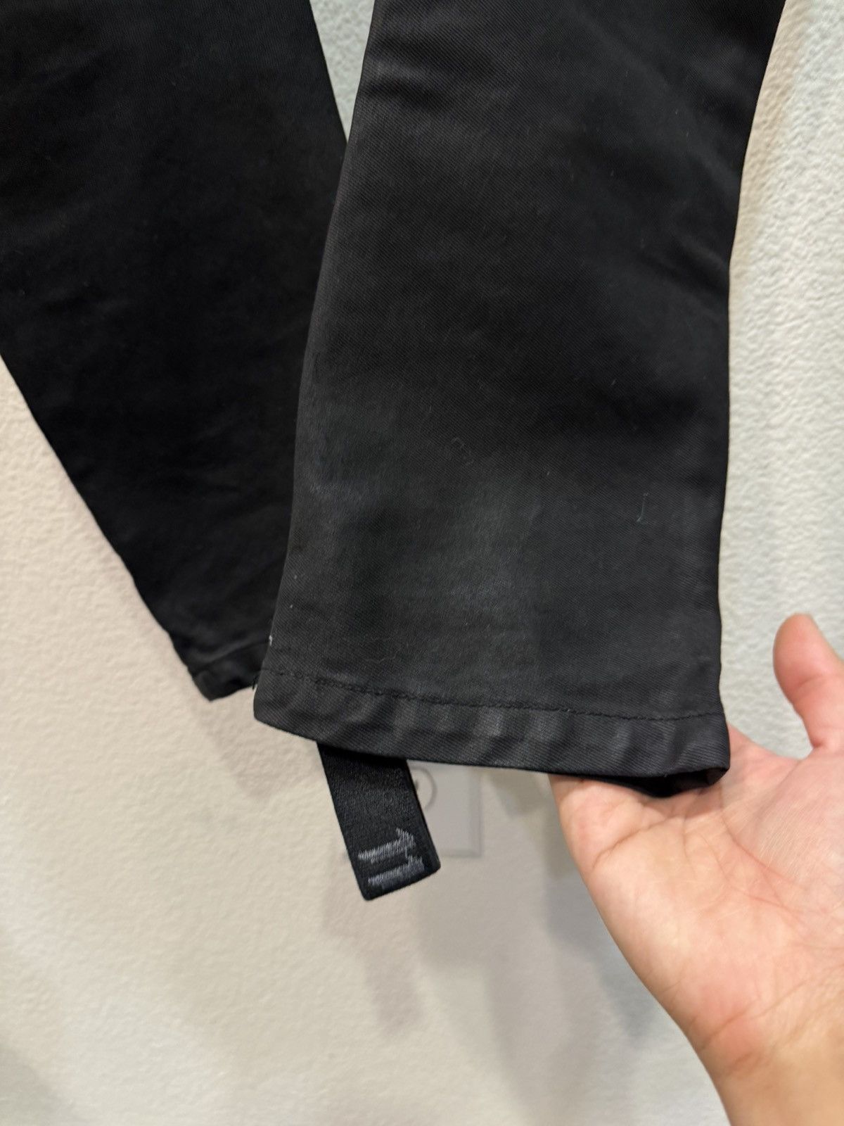 11 By Boris Bidjan Saberi Boris J Cut Waxed Denim Jeans Size US 30 / EU 46 - 4 Thumbnail