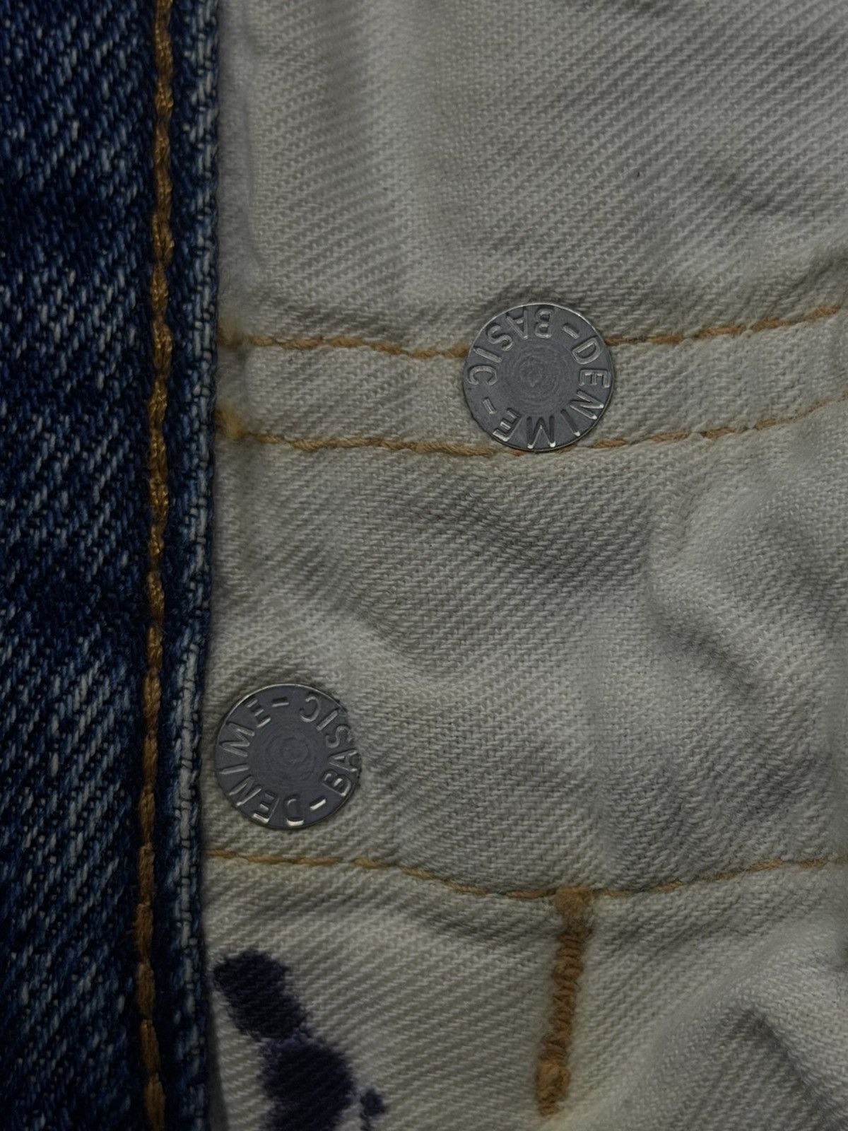 Denime Vintage 90s Denime Lot 221 Japanese Selvedge Denim Jeans W27 Size US 27 - 13 Thumbnail